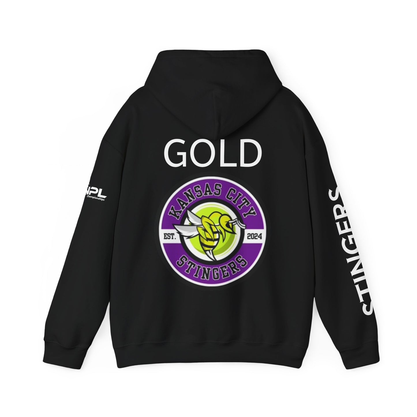 Kansas City Stingers style 2- Customize Back - Unisex 50/50 Hoodie