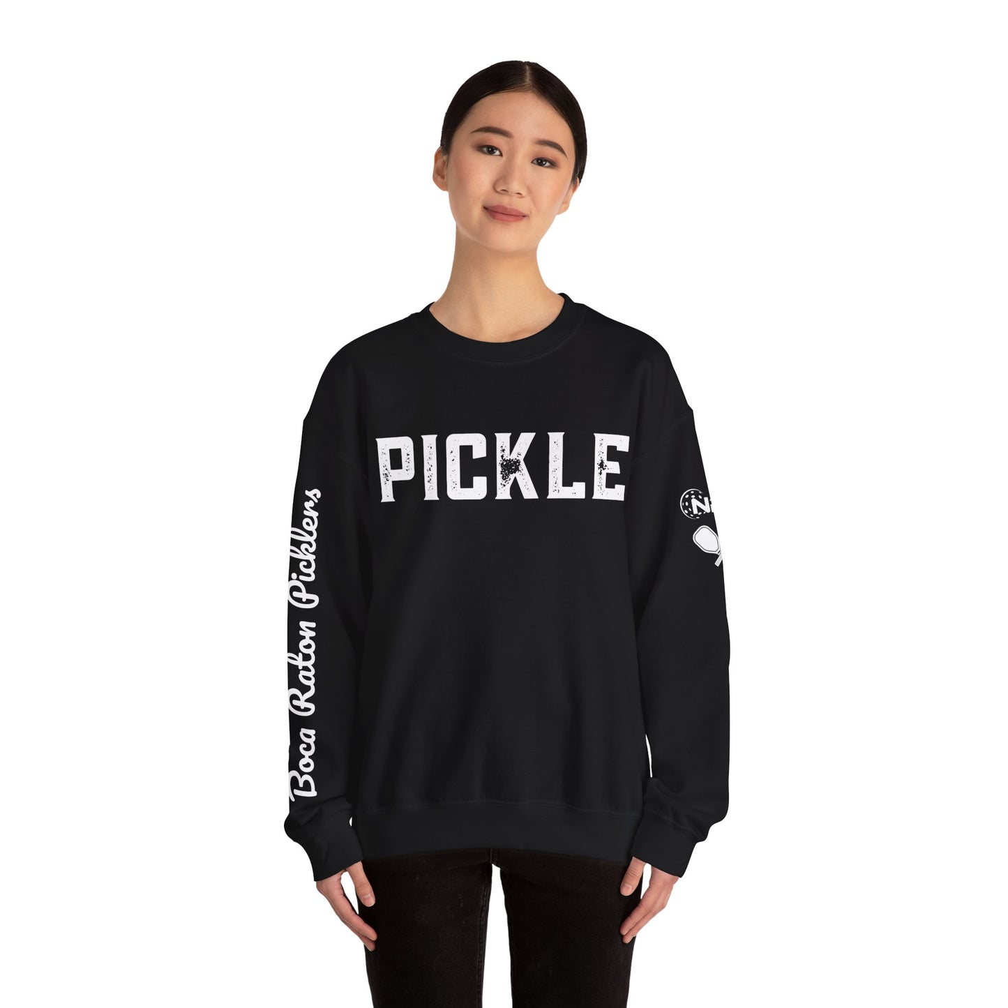 Boca Raton Picklers NPL Team - Custom Crew/Sleeves Boca Raton Picklers - personalize sleeve and or back