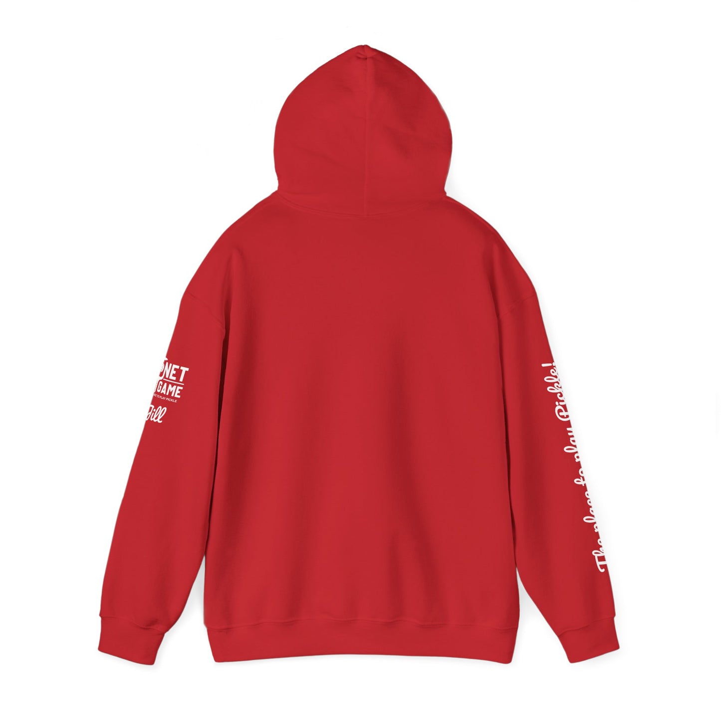 Net Game Pickle - LOVE Hoodie. No name on sleeve version