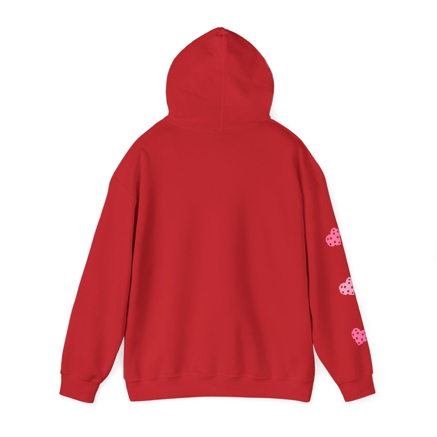Pickleball LOVE Hoodie - can customize sleeves & back - add in notes
