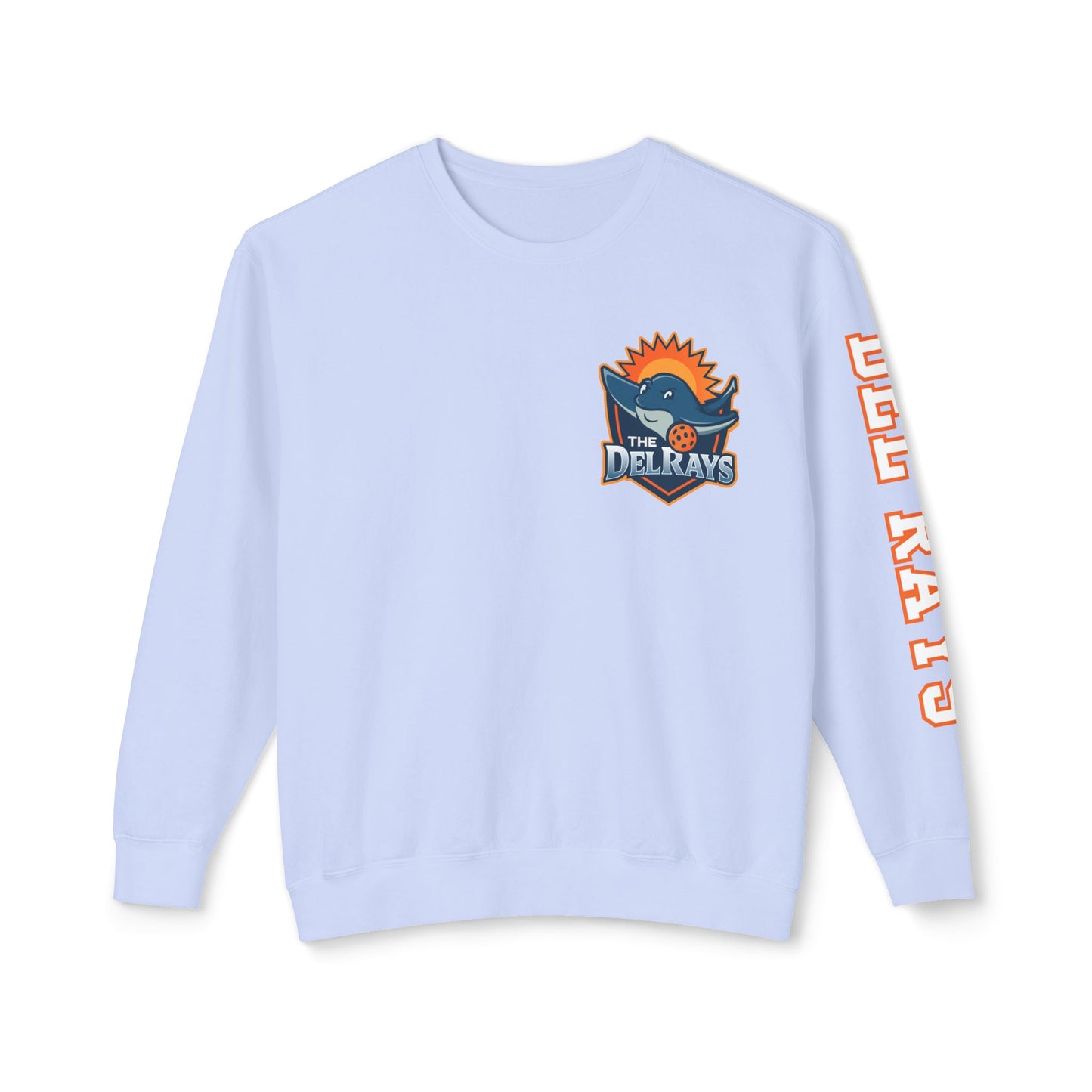 The Del Rays Unisex Extra Lightweight 100% Cotton Crew - Add Name