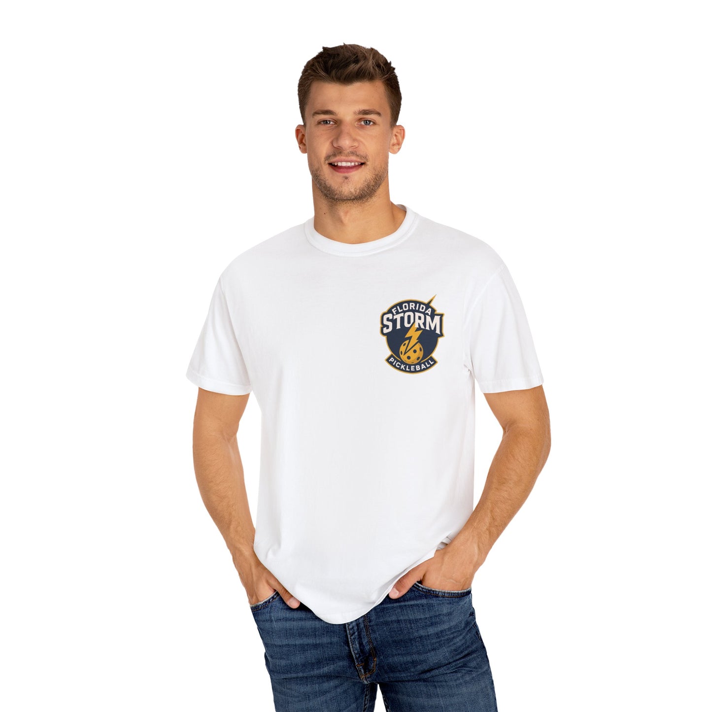 Florida Storm Garment Dyed Unisex T - Add name