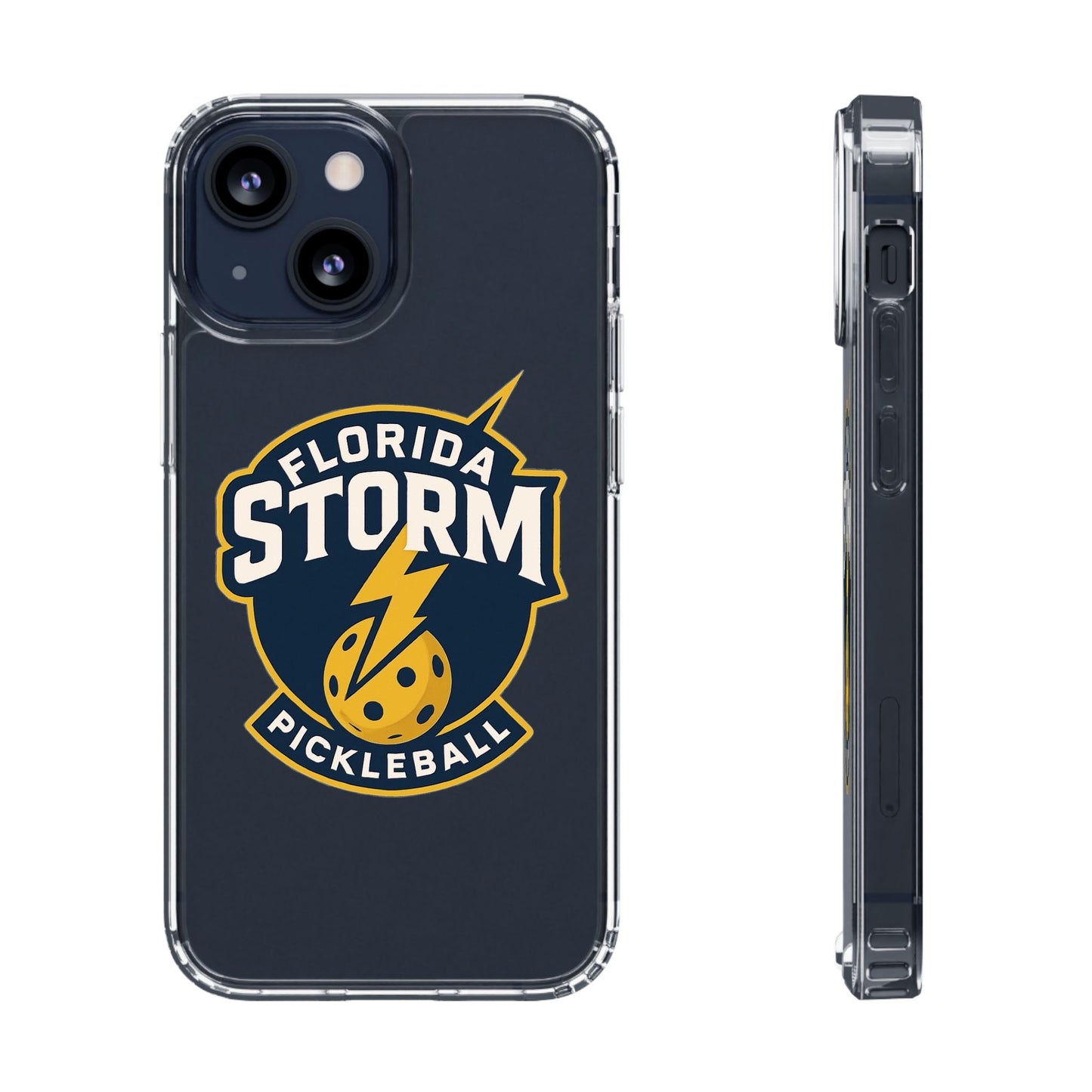 Florida Pickleball Clear IPhone Cases - all phone styles