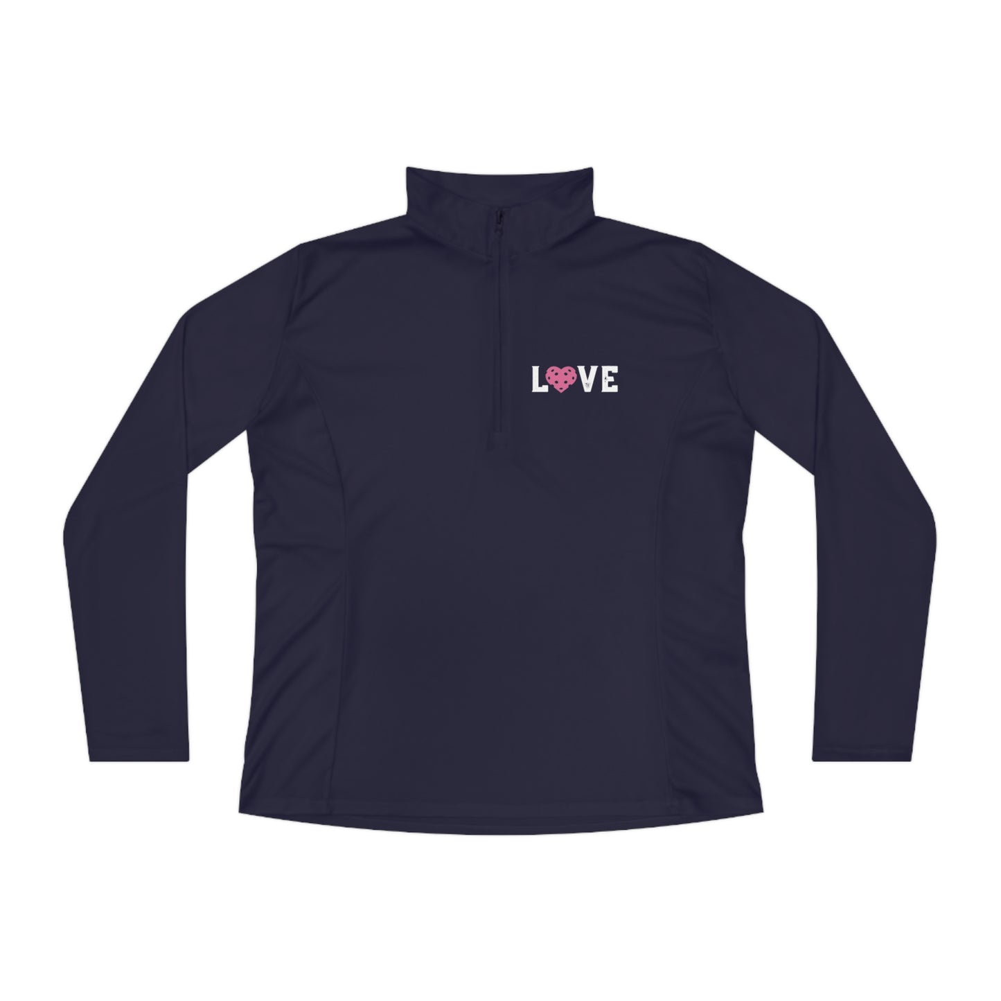 Kara’s Love, #tappaddles 1/4 Zip - moisture wicking - Ladies Quarter-Zip Pullover