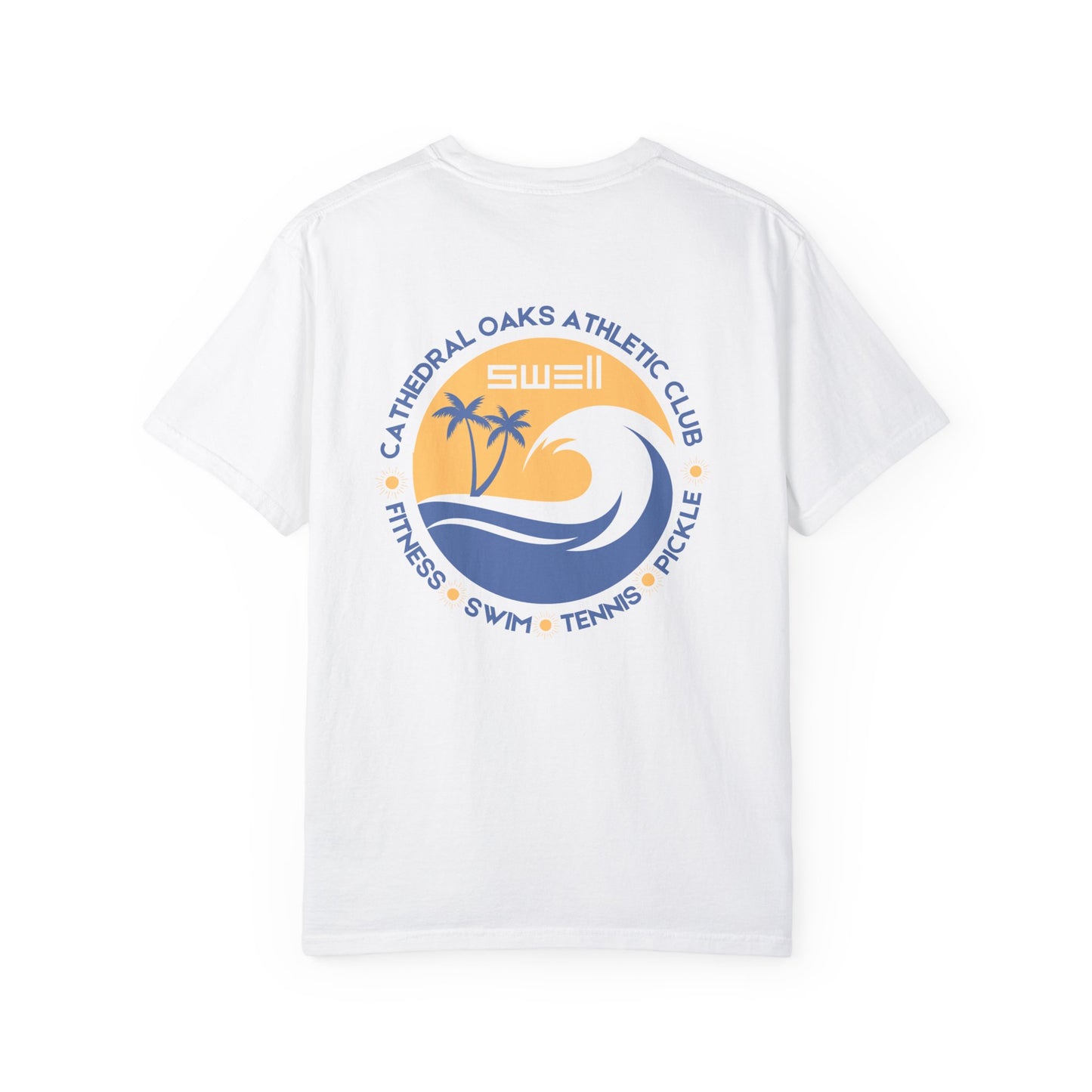 Cathedral Oaks Athletic Club - Fitness/Swim/Tennis/Pickle -Unisex Garment-Dyed T-shirt