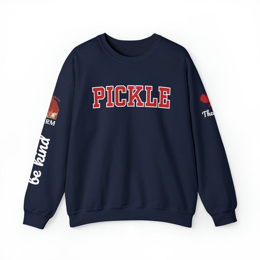 PICKLE Farm Crews  Collegiate Style PICKLE -Customize Sleeves