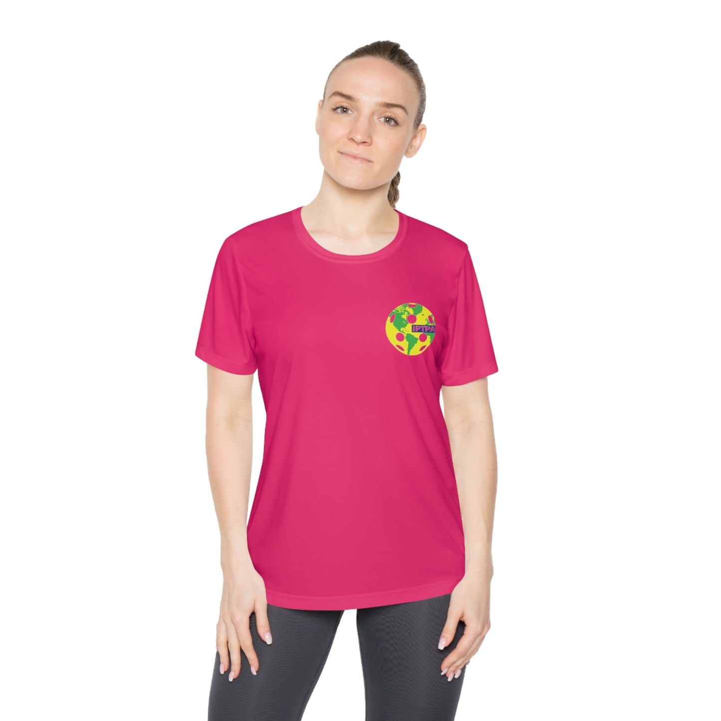 Customize Name on SPF 40 Ladies oisture Wicking Competitor Tee
