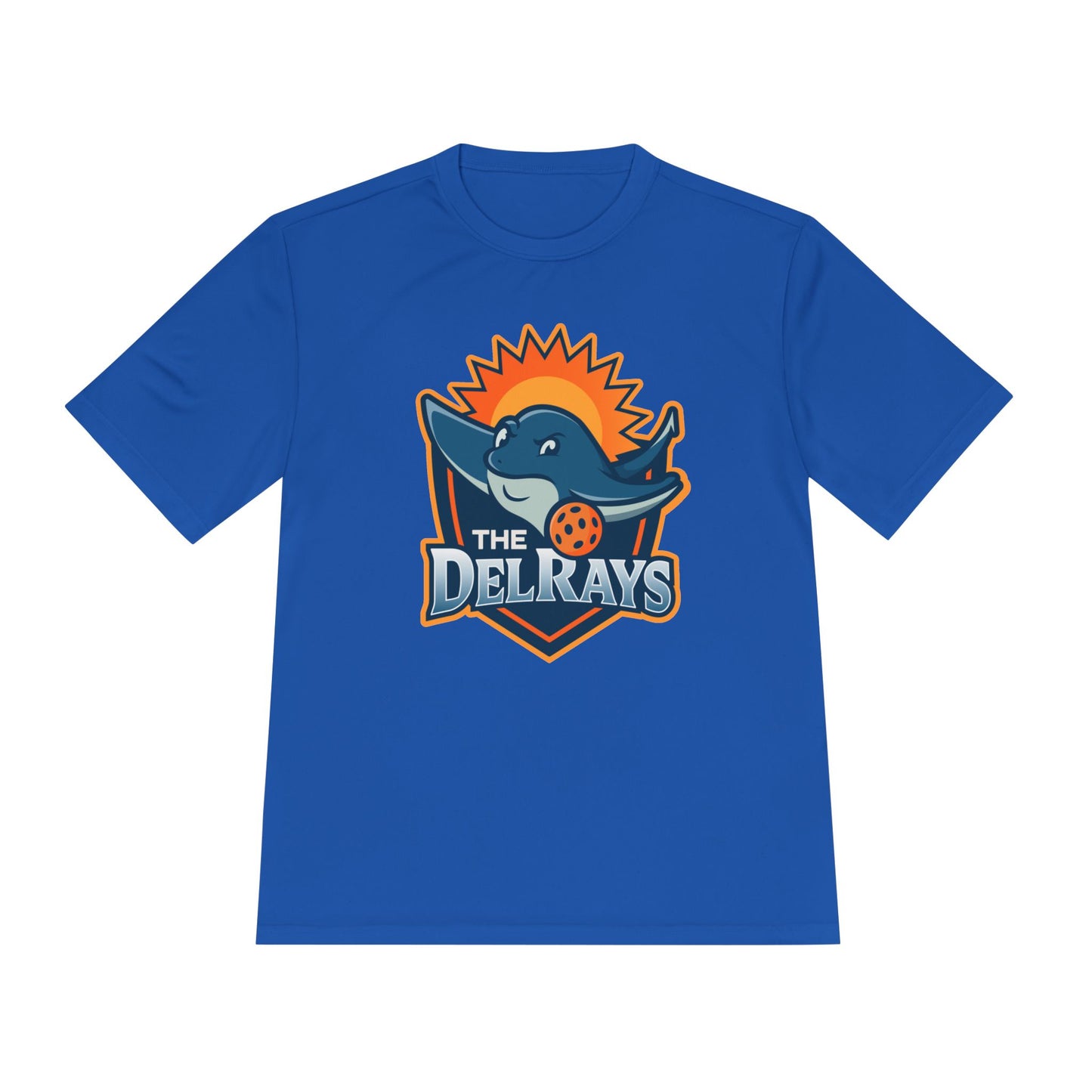The Del Rays Sport Tek Men’s SPF 40 Moisture Wicking T - Add name
