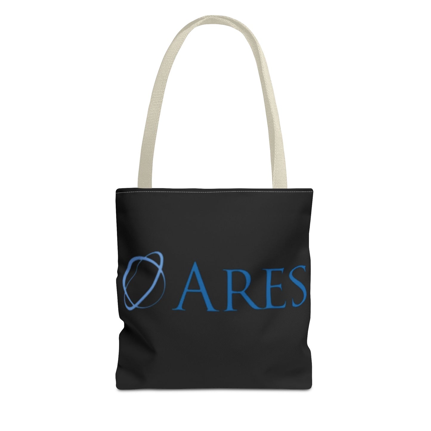 Ares Logo Tote Bag - Stylish Black Carryall for Everyday Use
