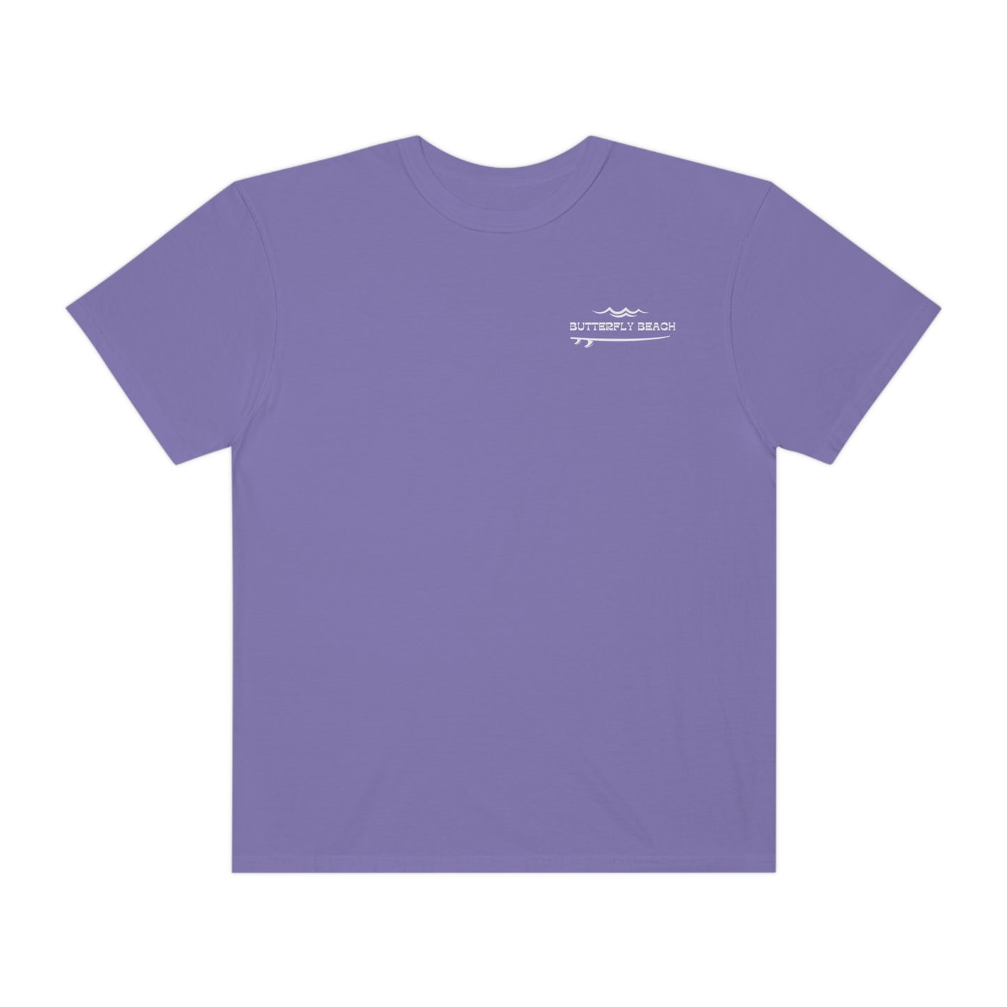 Butterfly Beach T-shirt Comfort Colors- 2 sided design