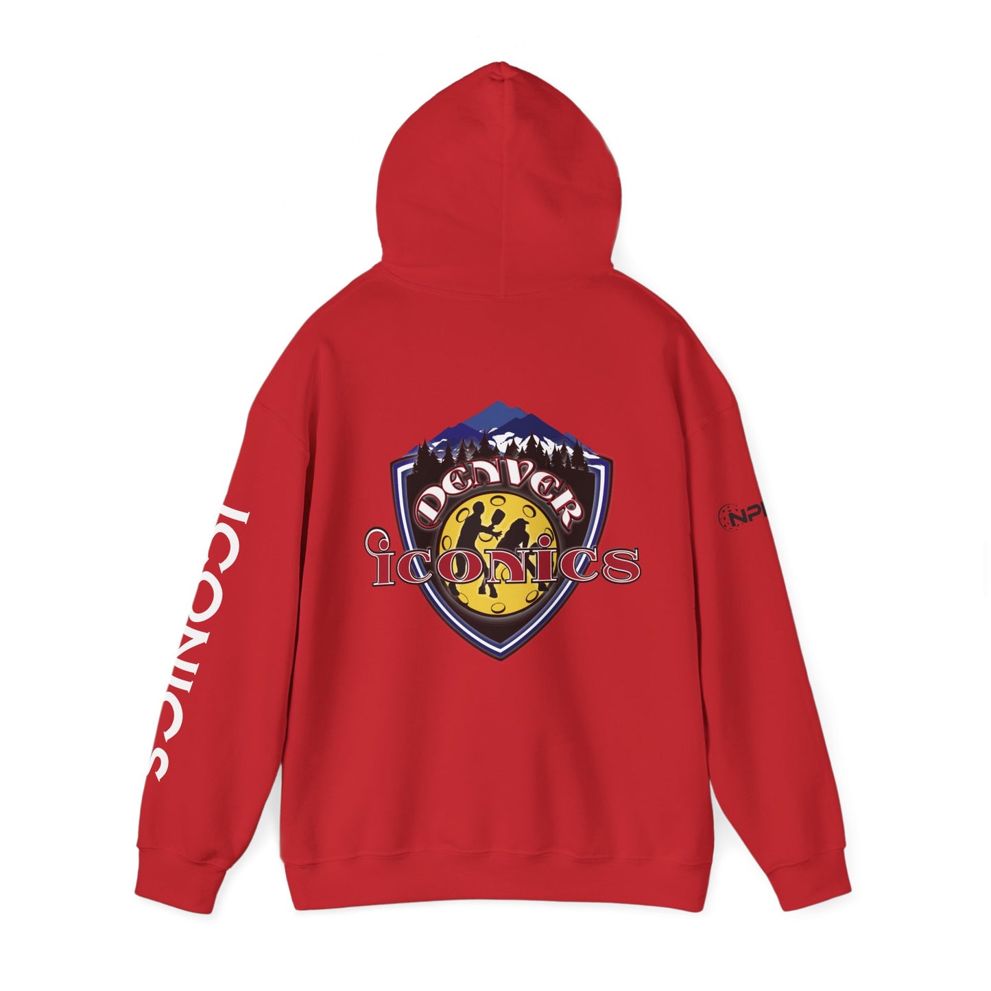 Denver Iconics NPL Team - 4 Sided Design - Unisex Hoodie (customize name)