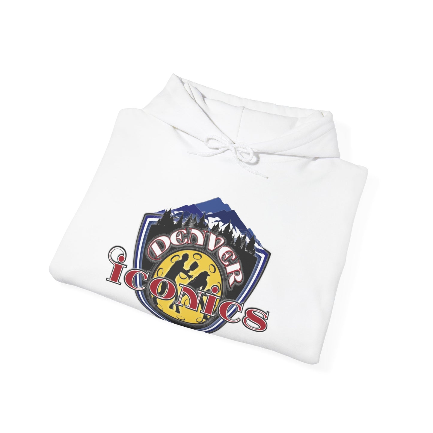 Denver Iconics NPL Team - 4 Sided Design - Unisex Hoodie (customize name)