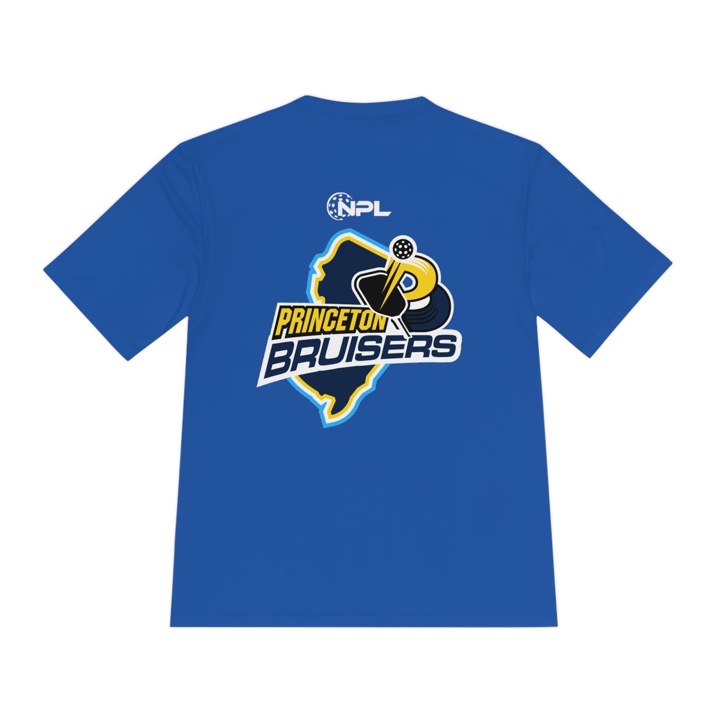 Princeton Bruisers - NPL Team Unisex Moisture Wicking Tee, SPF 40