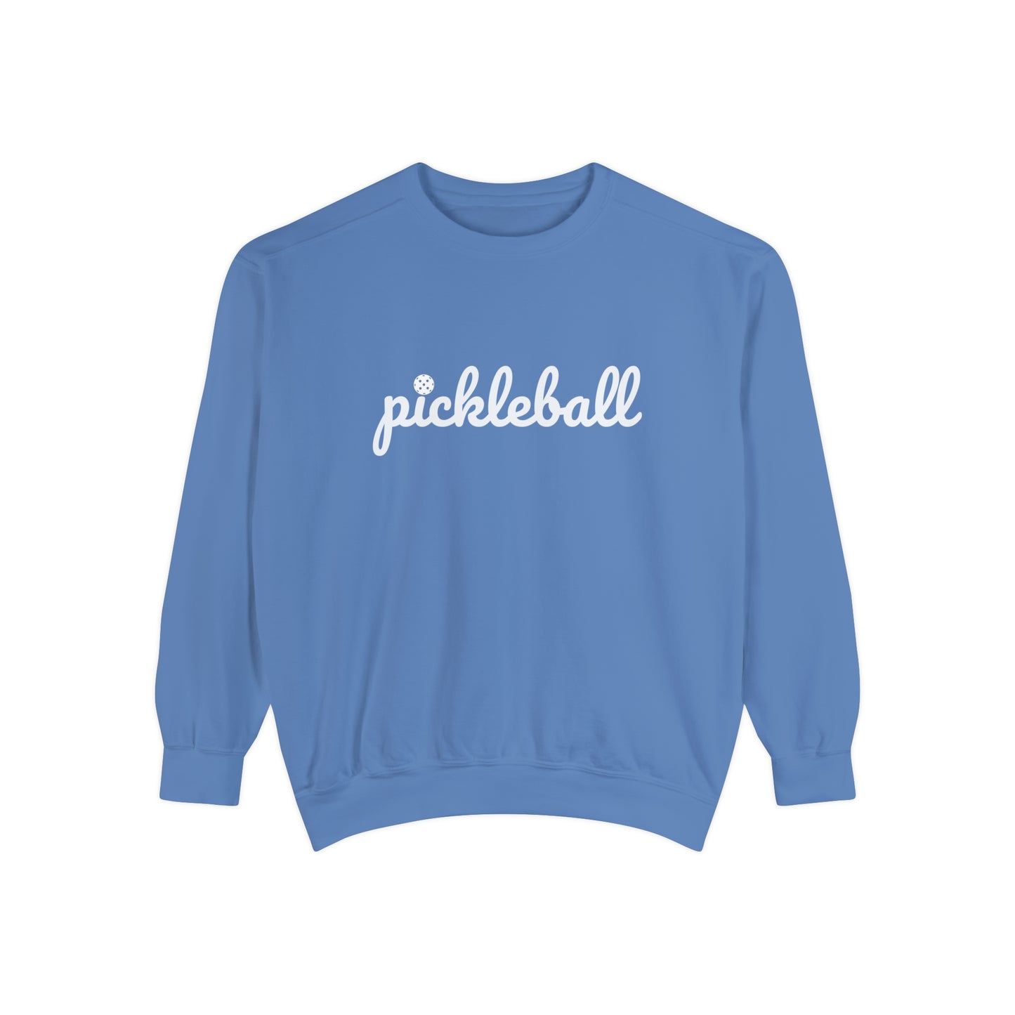 New Pickleball Script w/ Ball - Unisex Garment Dyed, Comfort Colors
