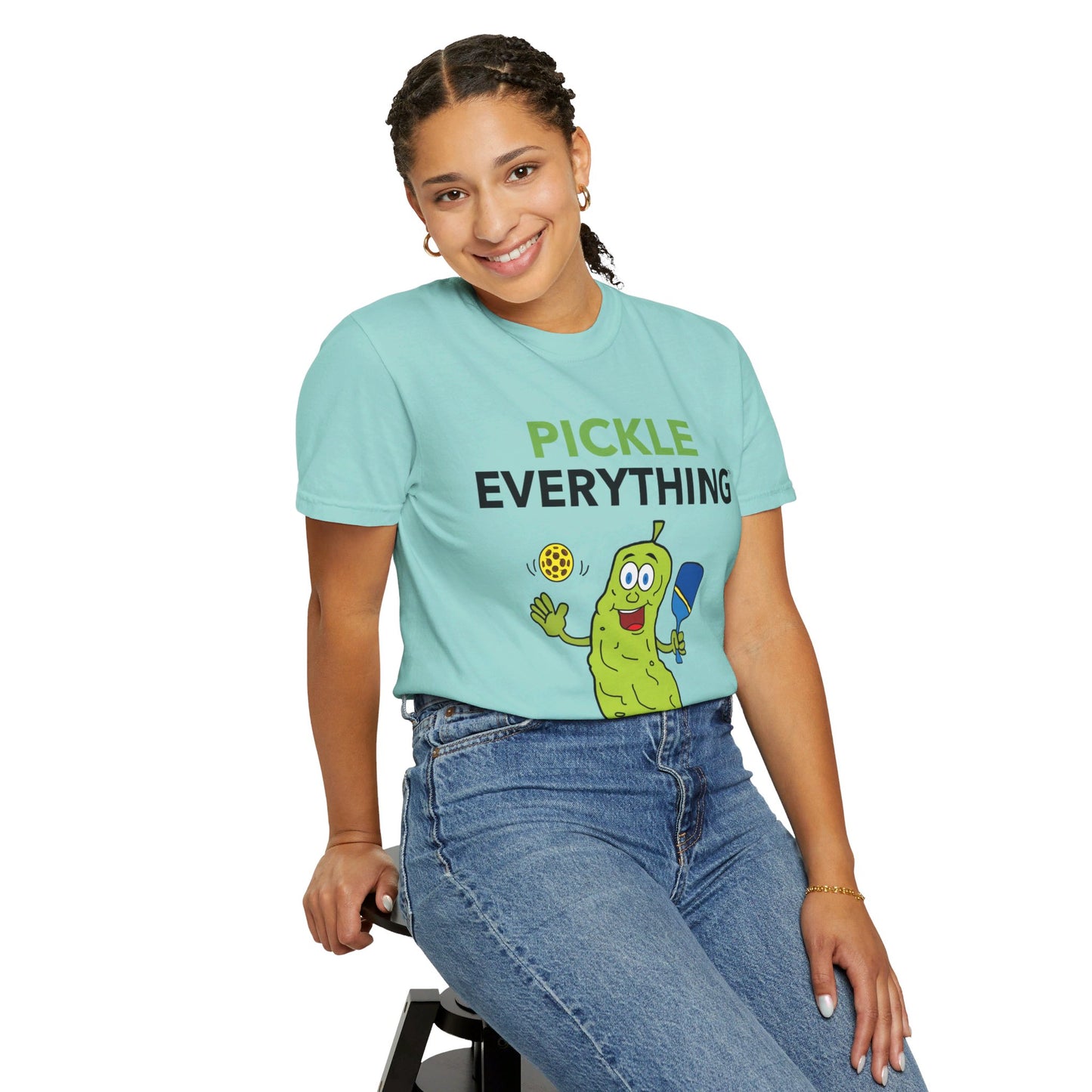 Pickle Everything Unisex Garment-Dyed T-shirt