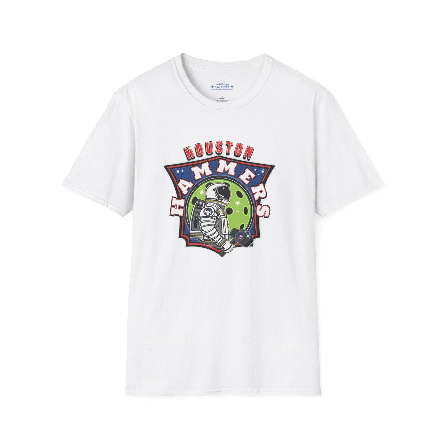 Houston Hammers - Unisex Softstyle 100% Cotton T-Shirt