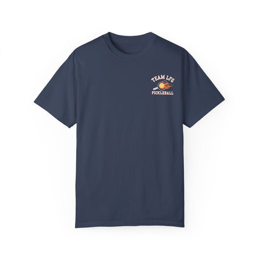 Team LFG Pickleball - Left chest logo - Unisex Garment-Dyed T-shirt - can customized