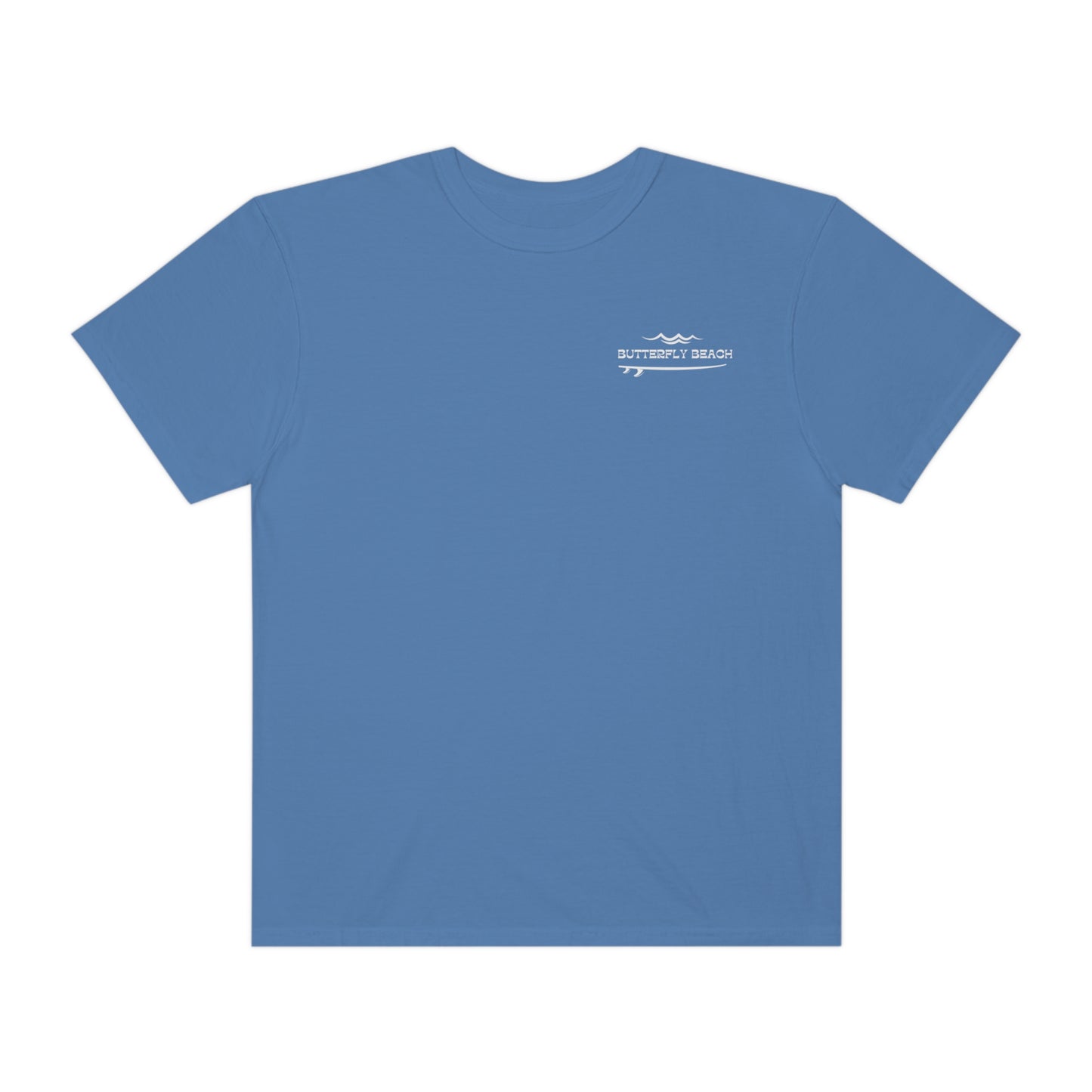 Butterfly Beach T-shirt Comfort Colors- 2 sided design