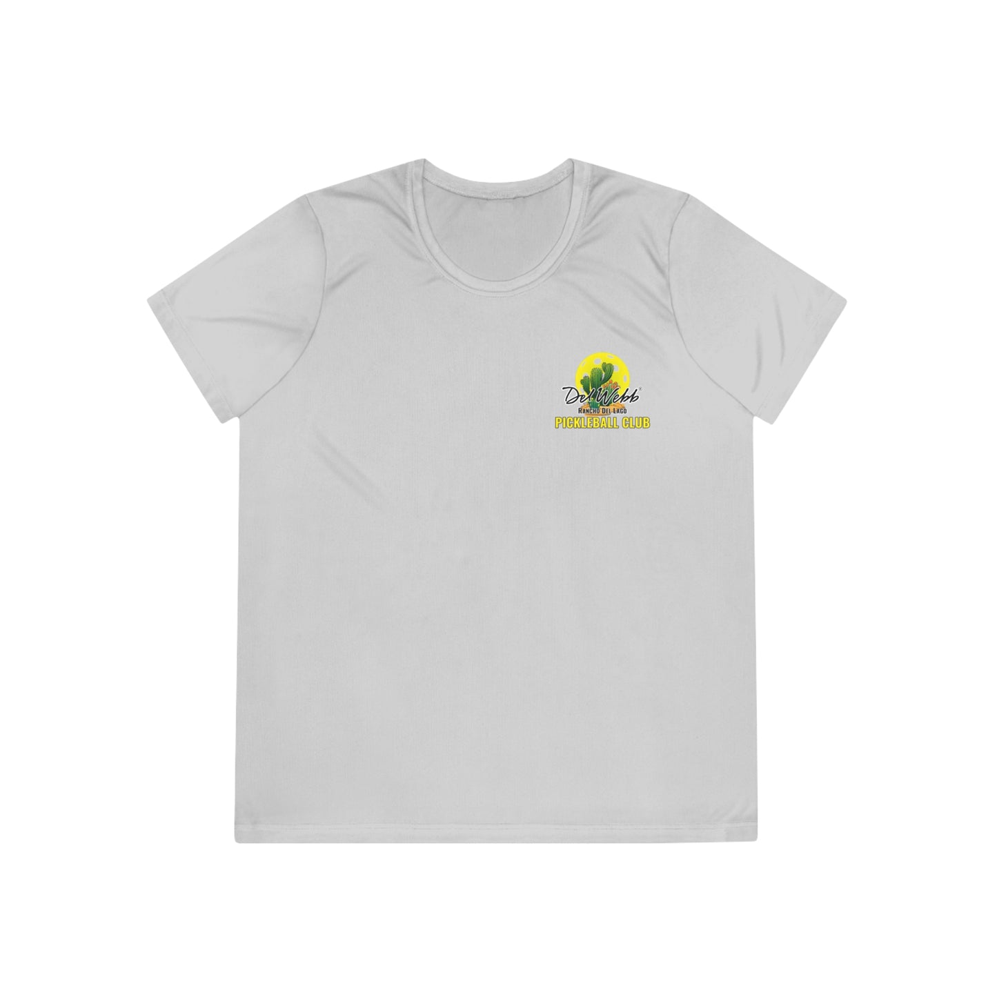 Del Webb Pickleball - Moisture Wicking, SPF 40, Ladies Competitor Tee