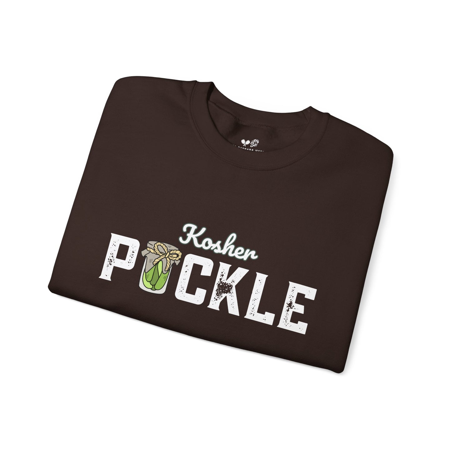 PICKLE Kosher Crew 50/50 Plush/Unisex - can customize sleeve w/ name