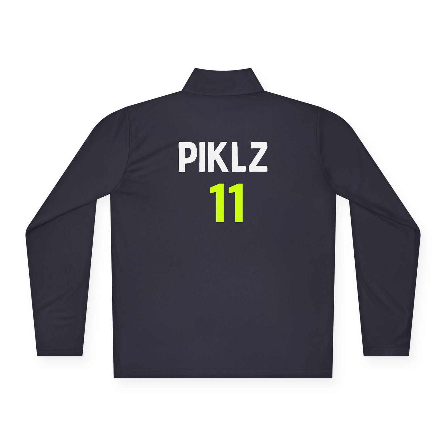 Kirsten PICKLZ 15 Unisex SPF 40 Moisture Wicking Quarter-Zip Pullover - add your number in instructions
