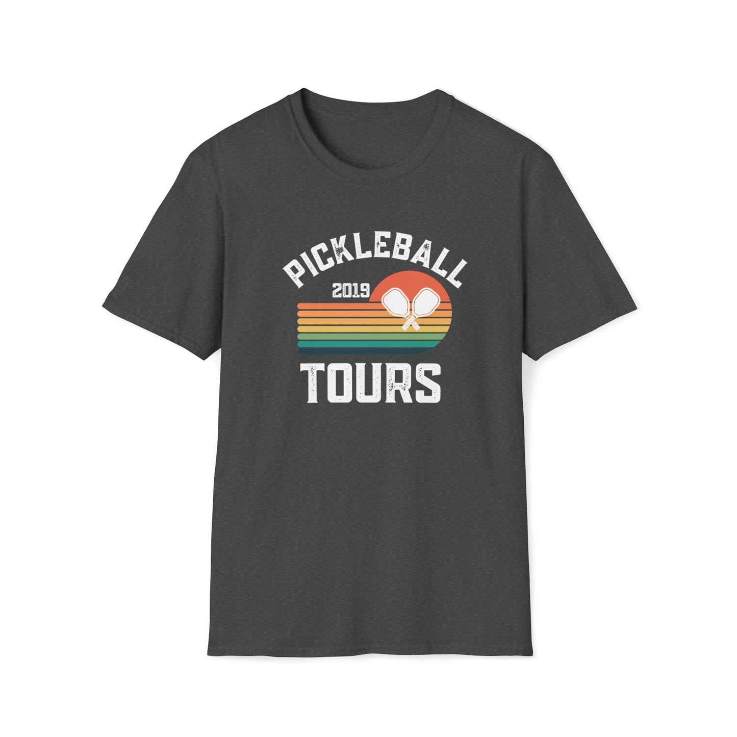Pickleball Tours - Unisex Softstyle T-Shirt