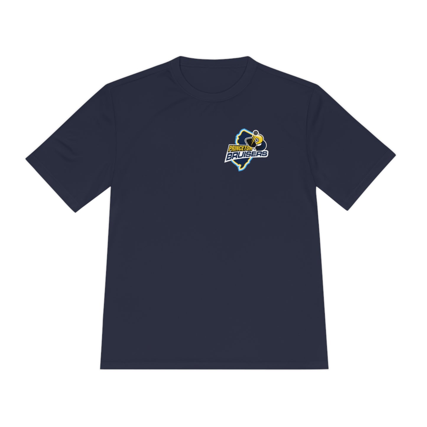 Princeton Bruisers - NPL Team Unisex Moisture Wicking Tee, SPF 40