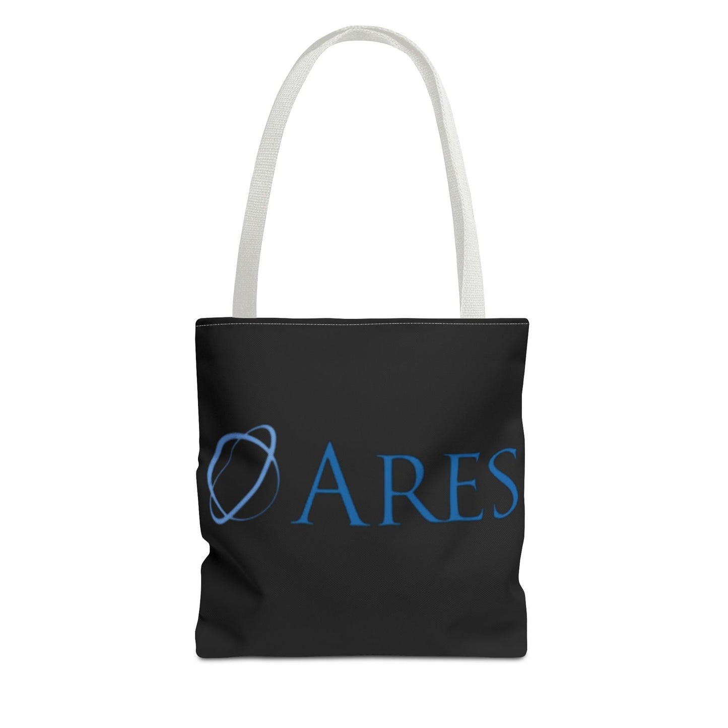 Ares Logo Tote Bag - Stylish Black Carryall for Everyday Use