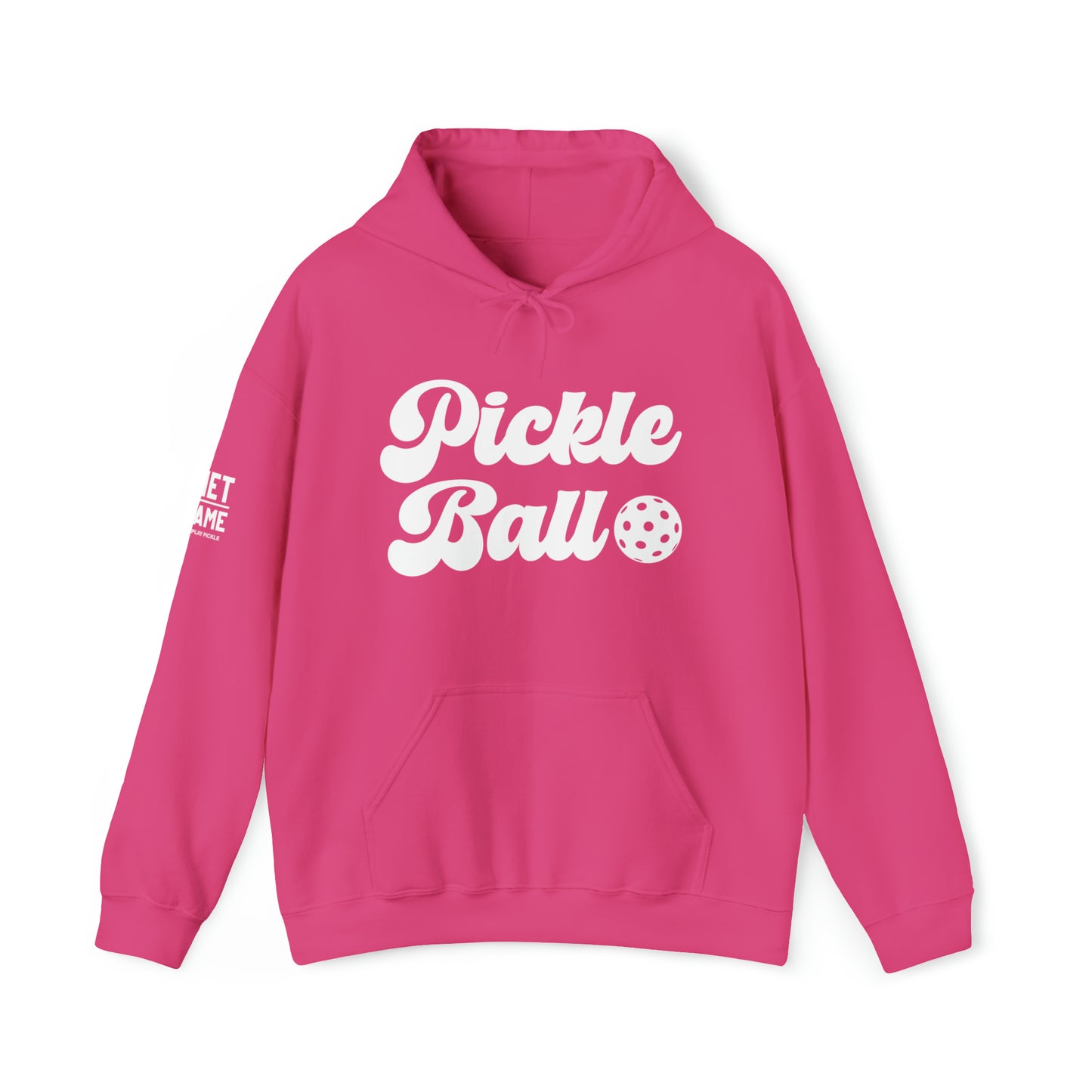 Net Game- Retro Hoodie with Customizable Sleeve