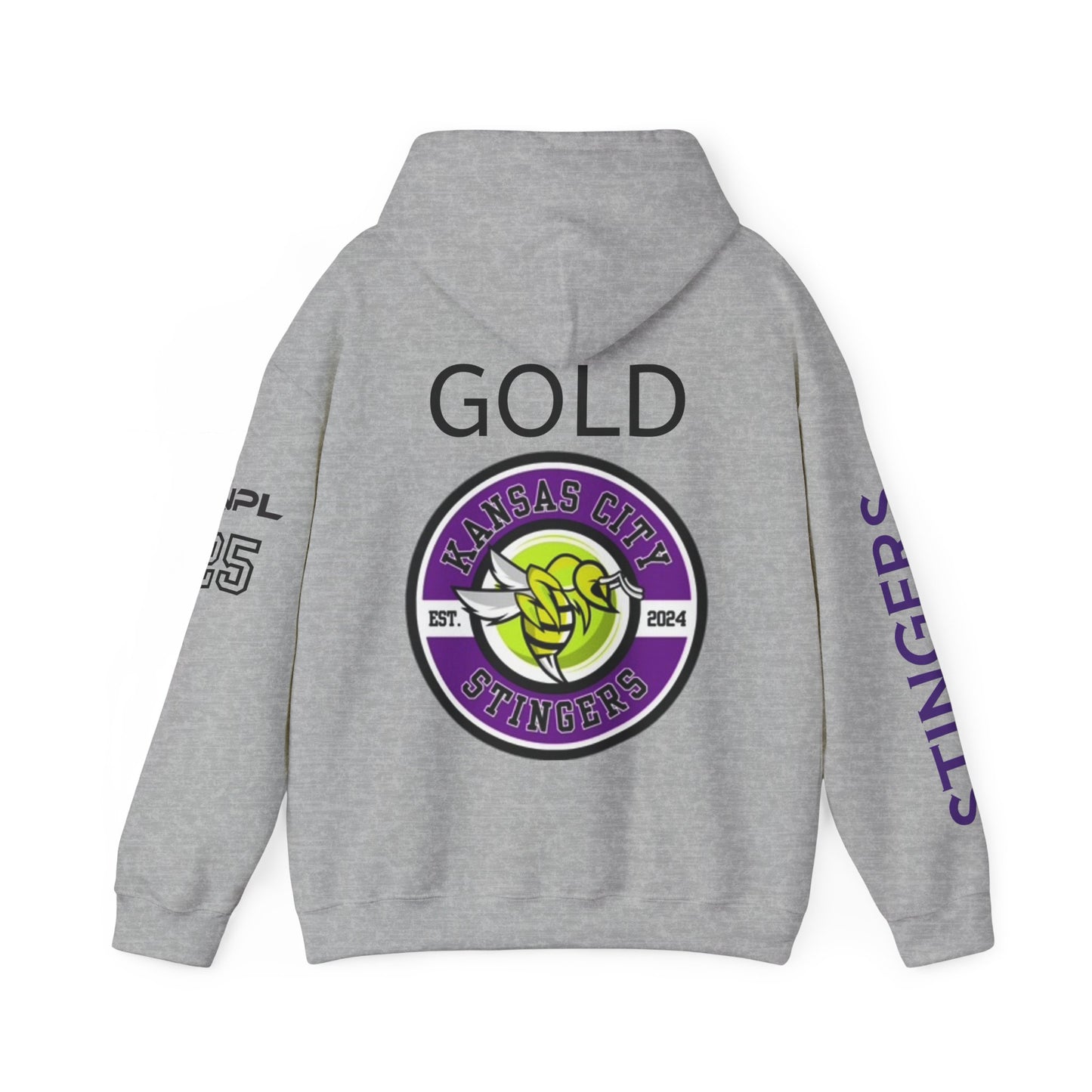 Kansas City Stingers - Customize Back - Unisex 50/50 Hoodie