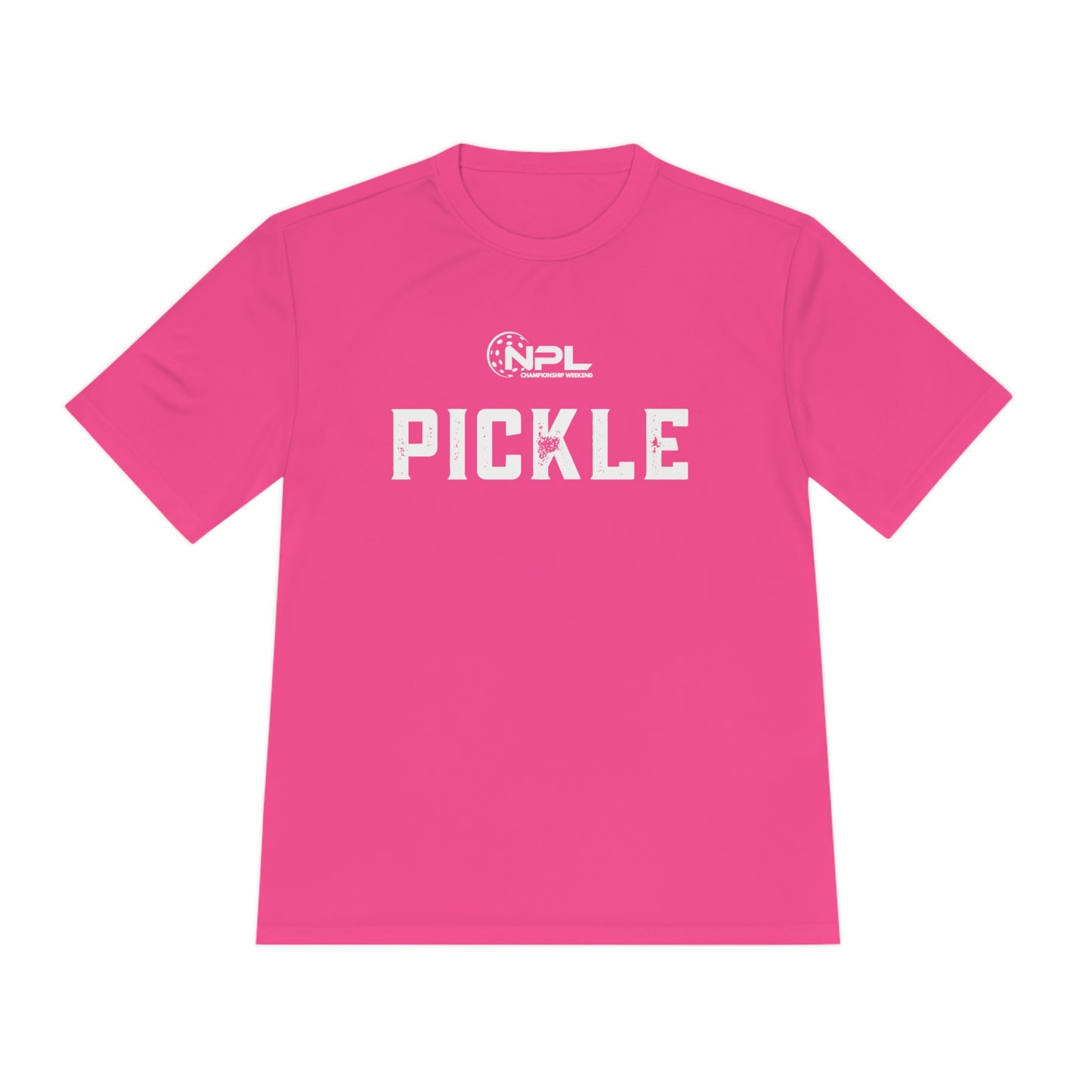 NPL Championship Weekend - Customize Back - Unisex Moisture Wicking Tee
