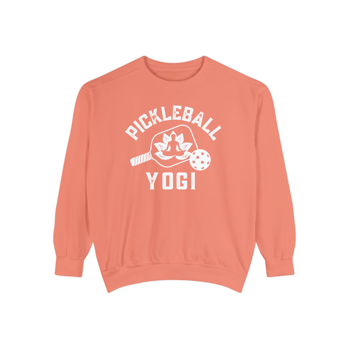 Pickleball Yogi - Unisex Garment-Dyed Sweatshirt