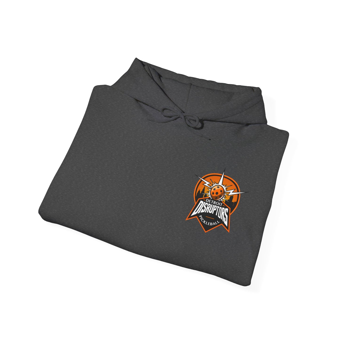 Detroit Disruptors Unisex Hoodie - Customize Sleeve or Back w/ Name - 50% cotton/poly (add in instructions)
