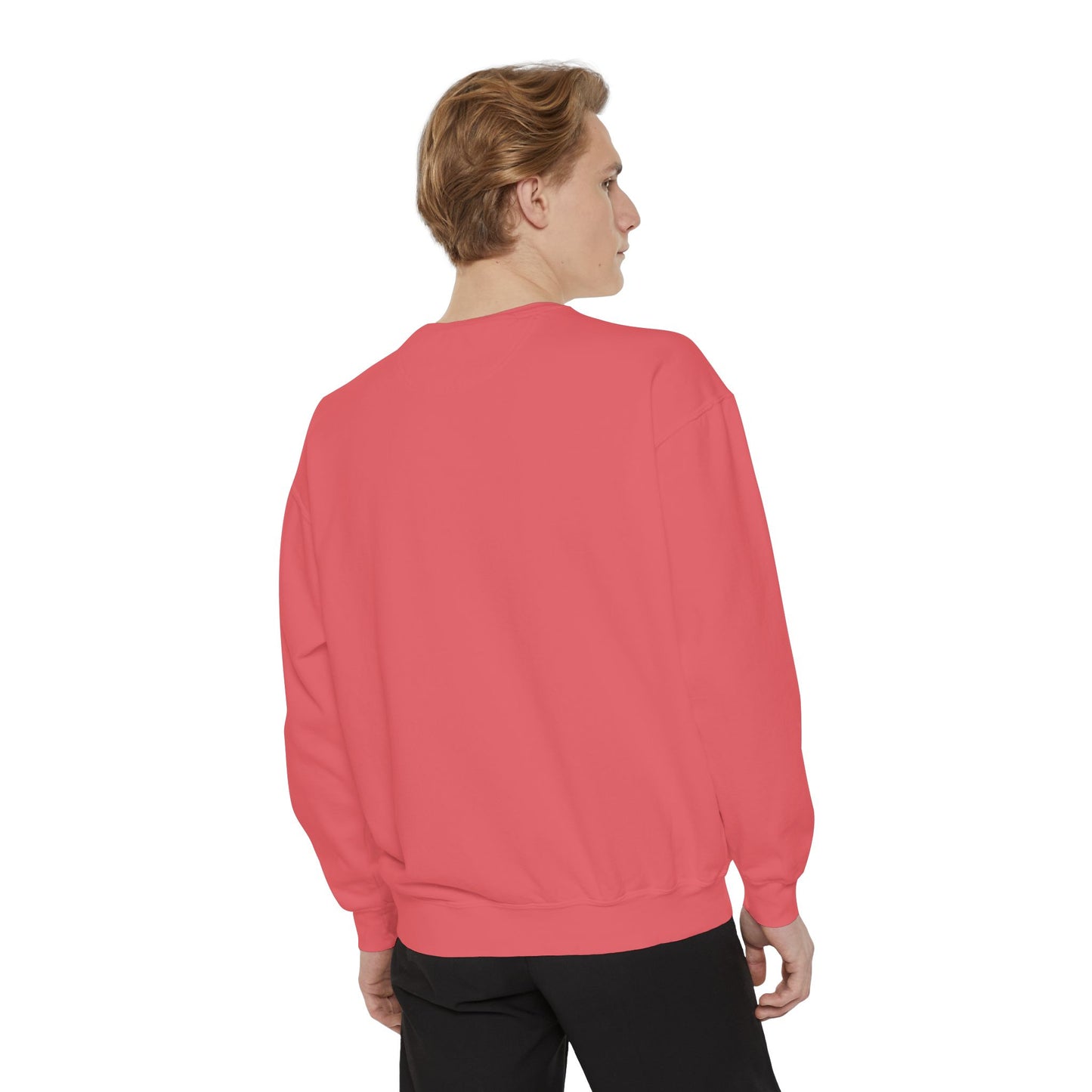 PICKLE Tree Medium Weight Unisex Garment Dyed Collegiate Crew - can custom,I’ve back