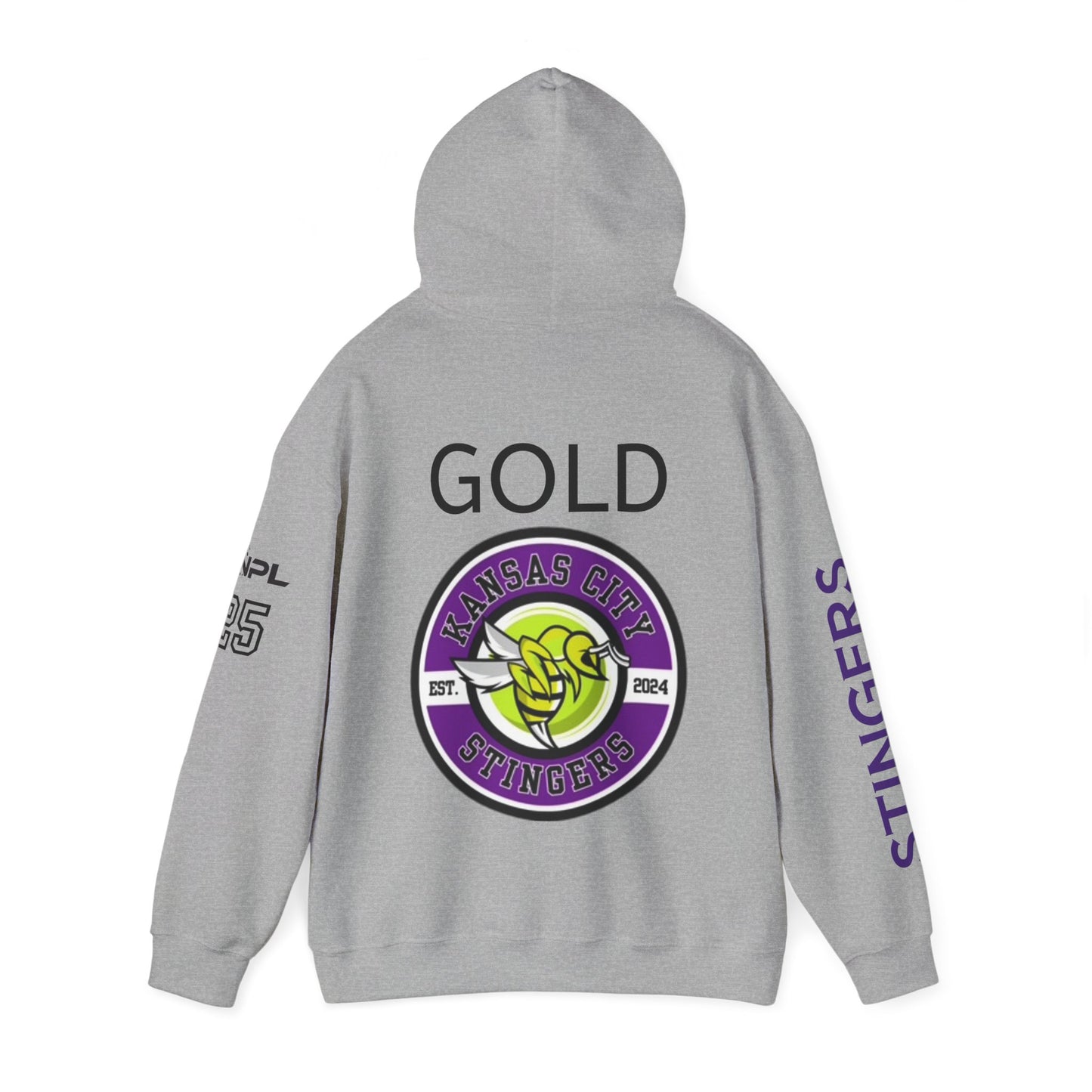 Kansas City Stingers - Customize Back - Unisex 50/50 Hoodie