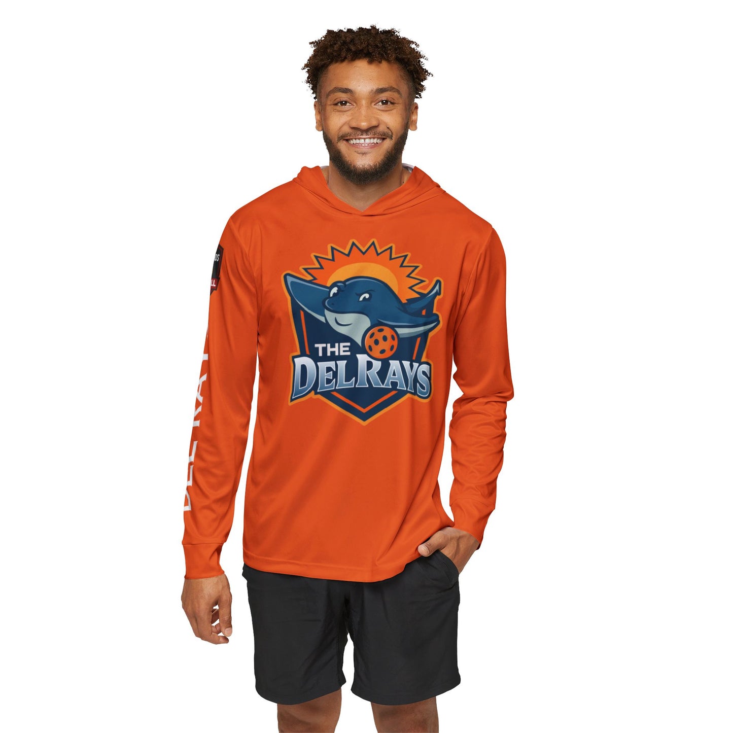 The Del Rays - Unisex SPF 50 Sports Warmup Hoodie - (add name back or sleeve)