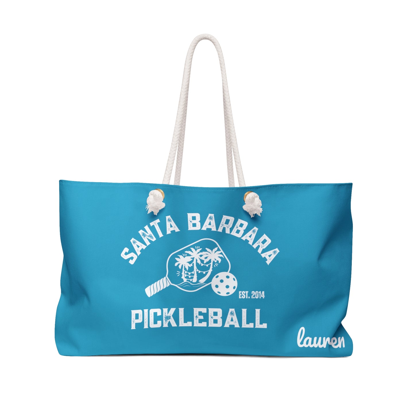 Santa Barbara Pickleball Holiday Edition Bag
