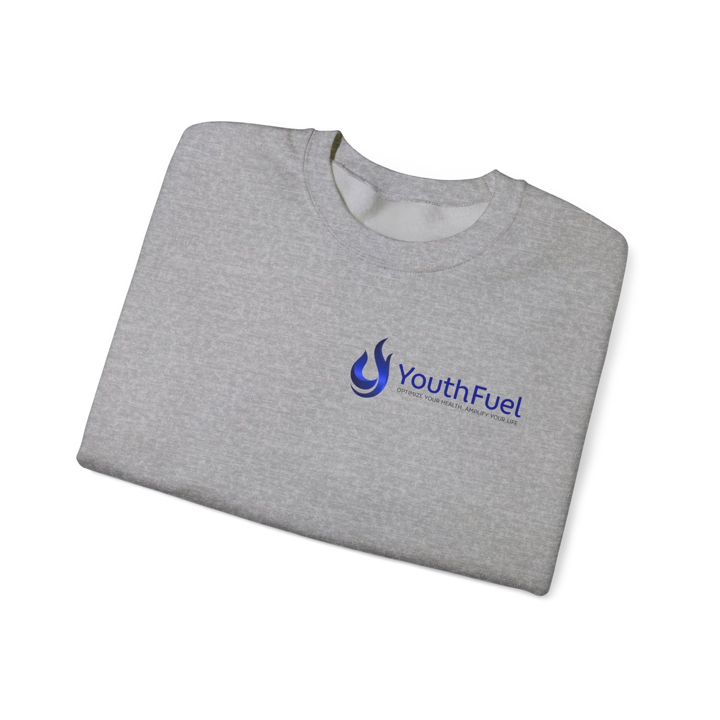 YouthFuel 50/50 Crew - can customize opposite sleeve or back w/ name