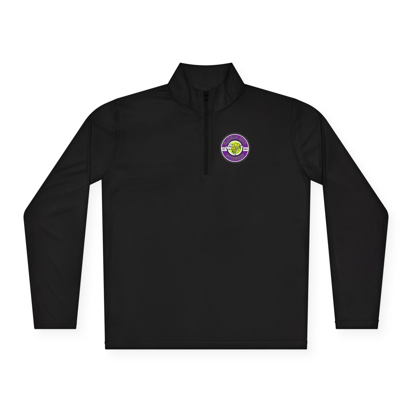 Kansas City Stingers. Customize Back -SPF 40, Wicking -Unisex Quarter-Zip Pullover