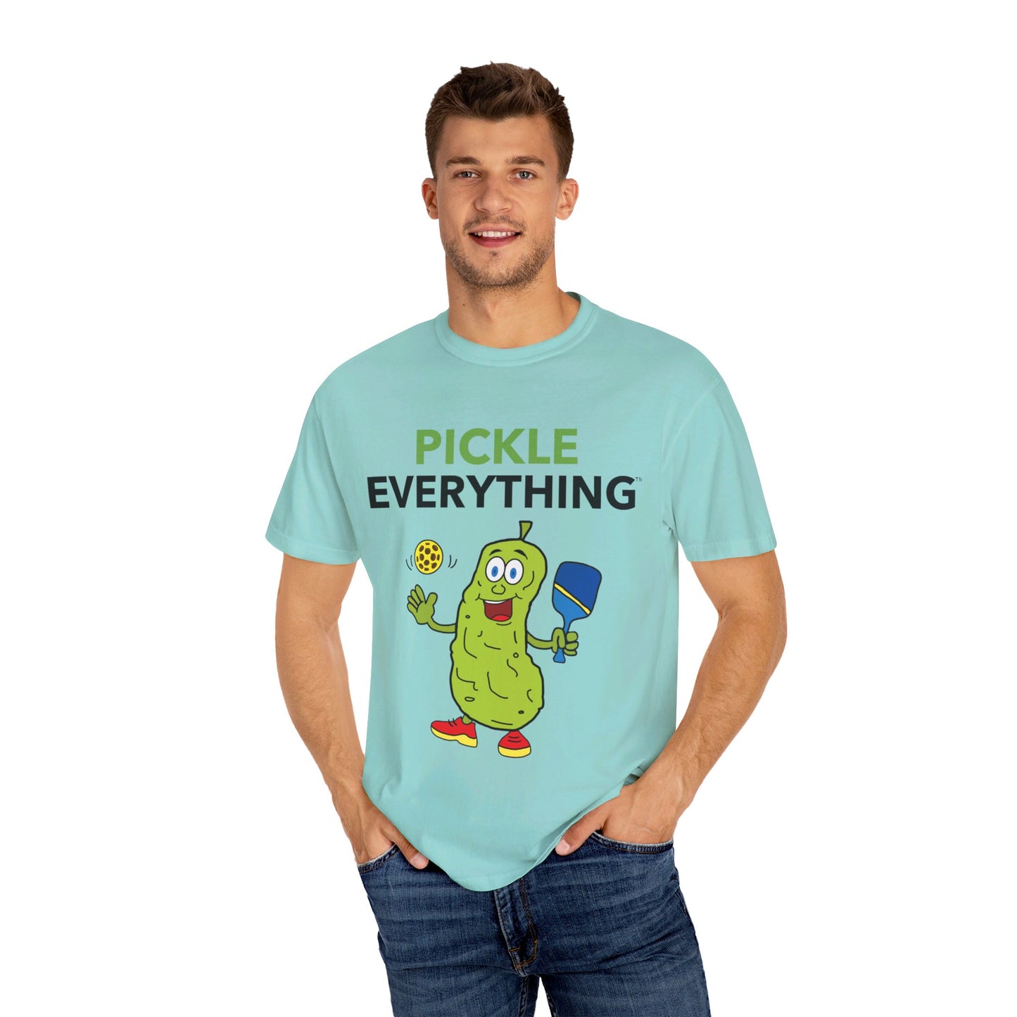 Pickle Everything Unisex Garment-Dyed T-shirt