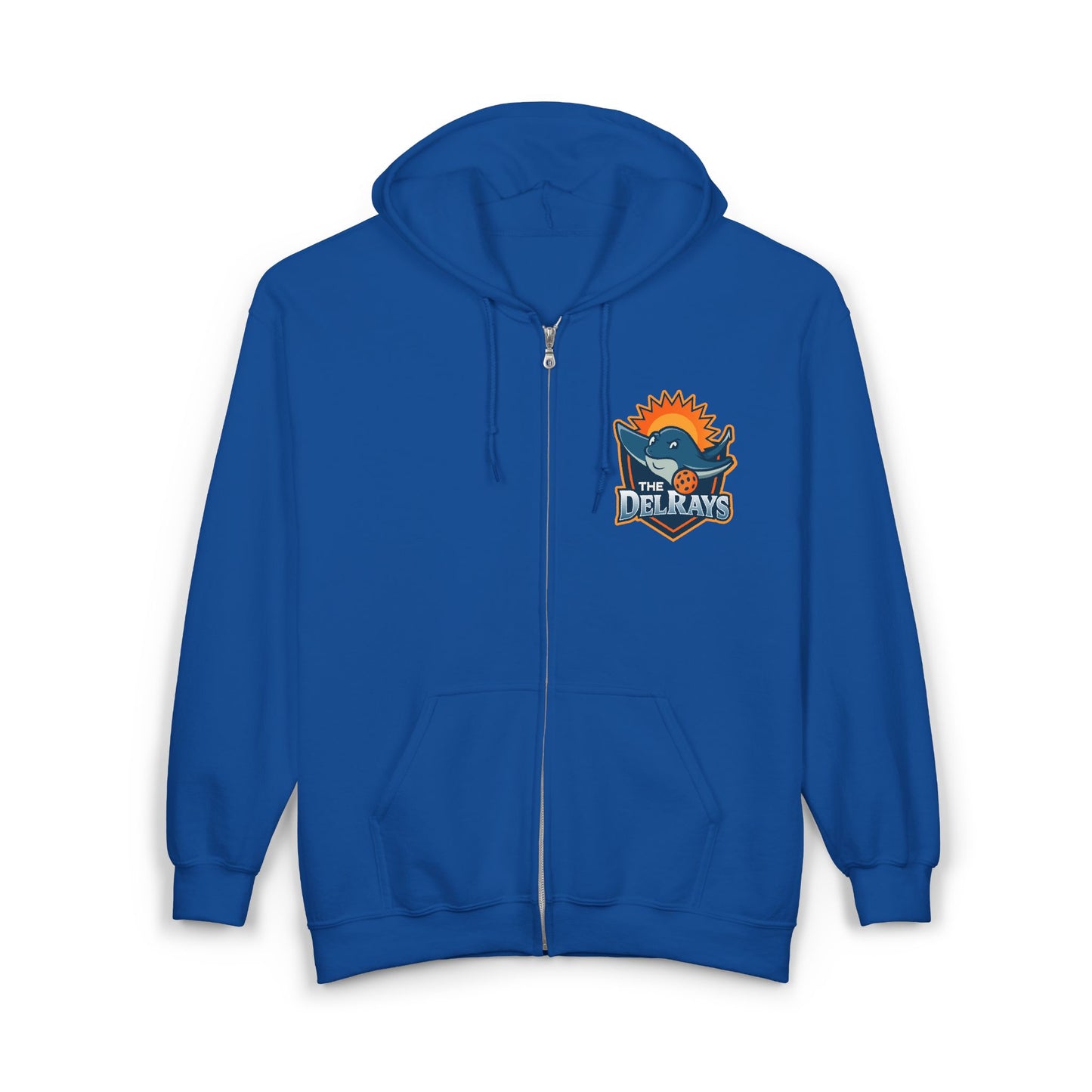 The Del Rays Unisex Zip Up Hoodie - Add name