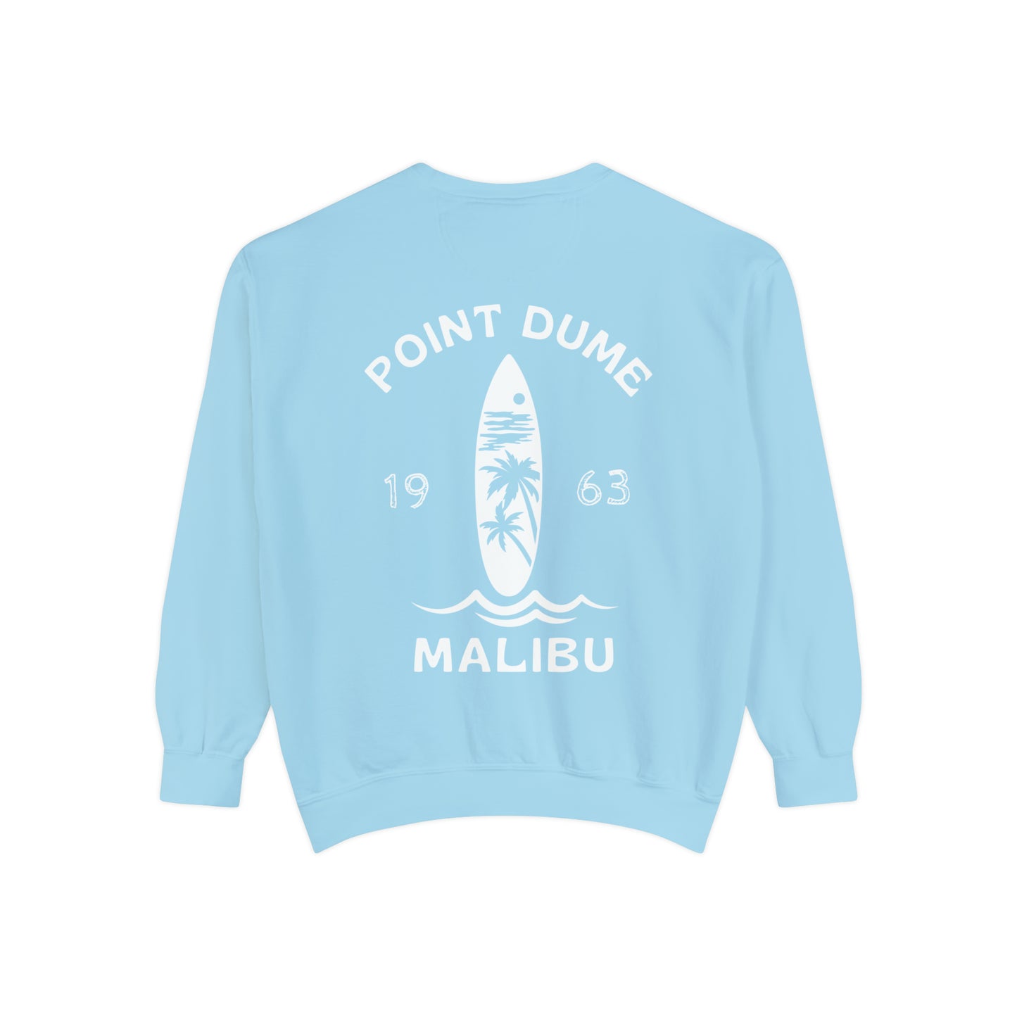 POINT DUME Malibu Crew (Palm Tree Version)- Comfort Colors