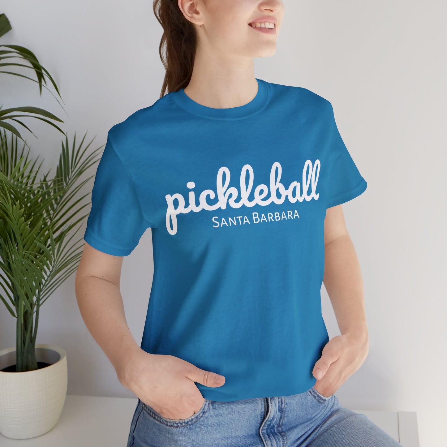 Pickleball Script Customize YOUR destination - 3 day - Unisex 100% airline cotton Jersey Short Sleeve Tee