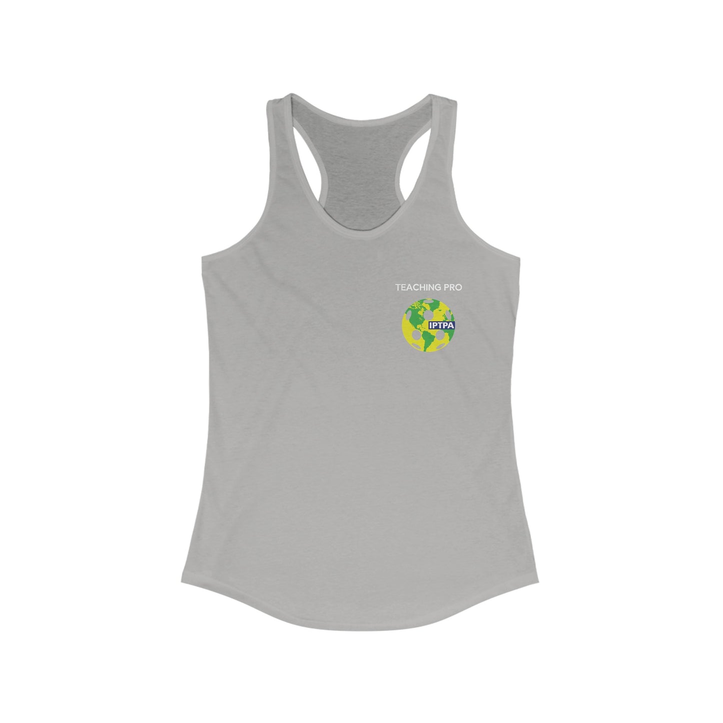 IPTPA Teaching Pro Women's Ideal Racerback Tank - Customize left chest or back
