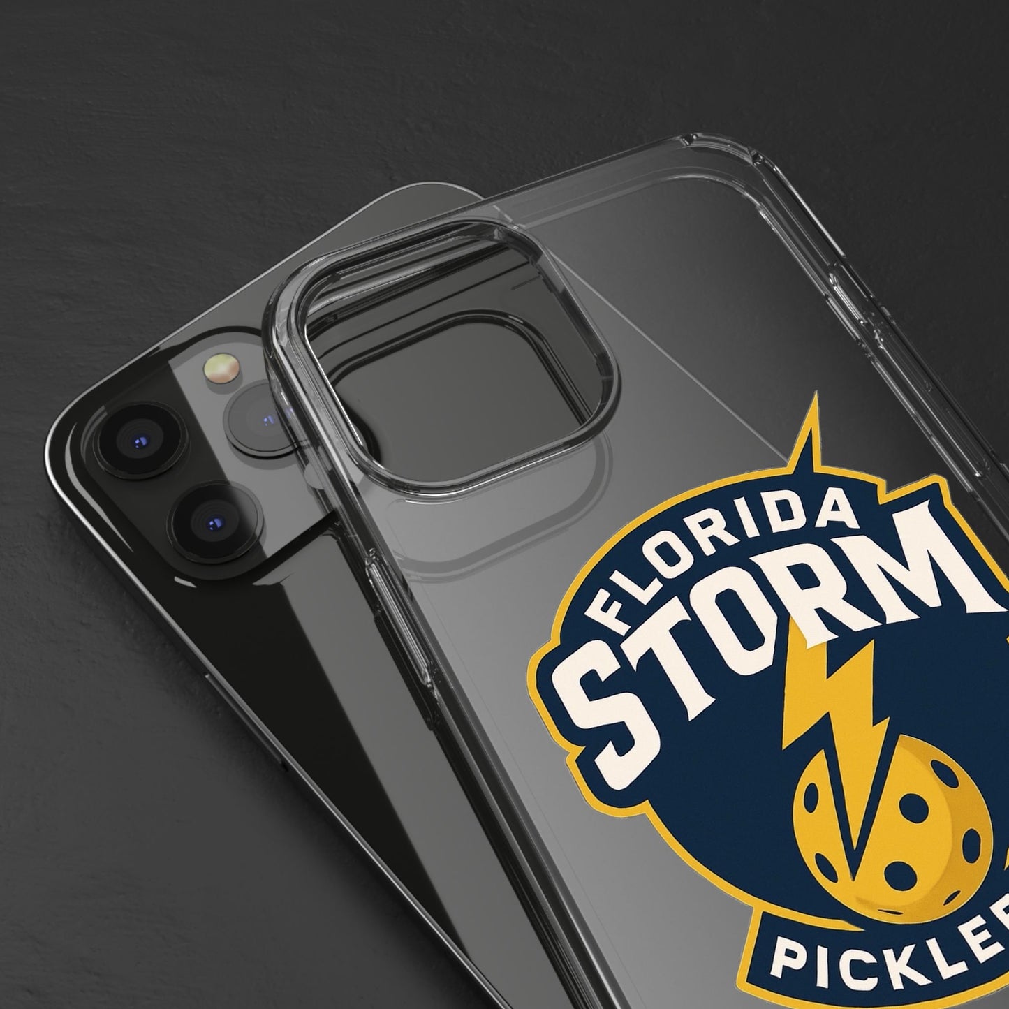 Florida Pickleball Clear IPhone Cases - all phone styles