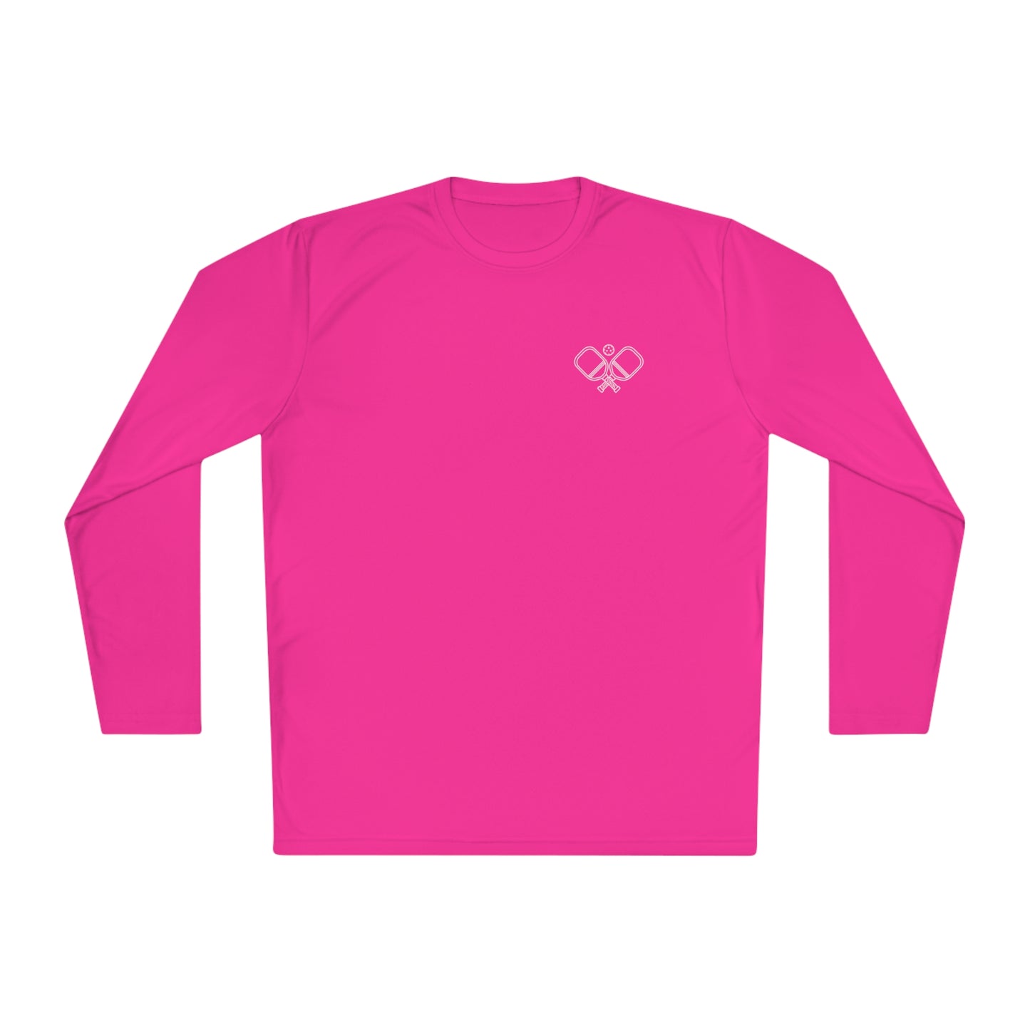 Hooked on Pickleball, Sunshine & Sushi- Unisex moisture wicking Lightweight Long Sleeve Tee spf 40