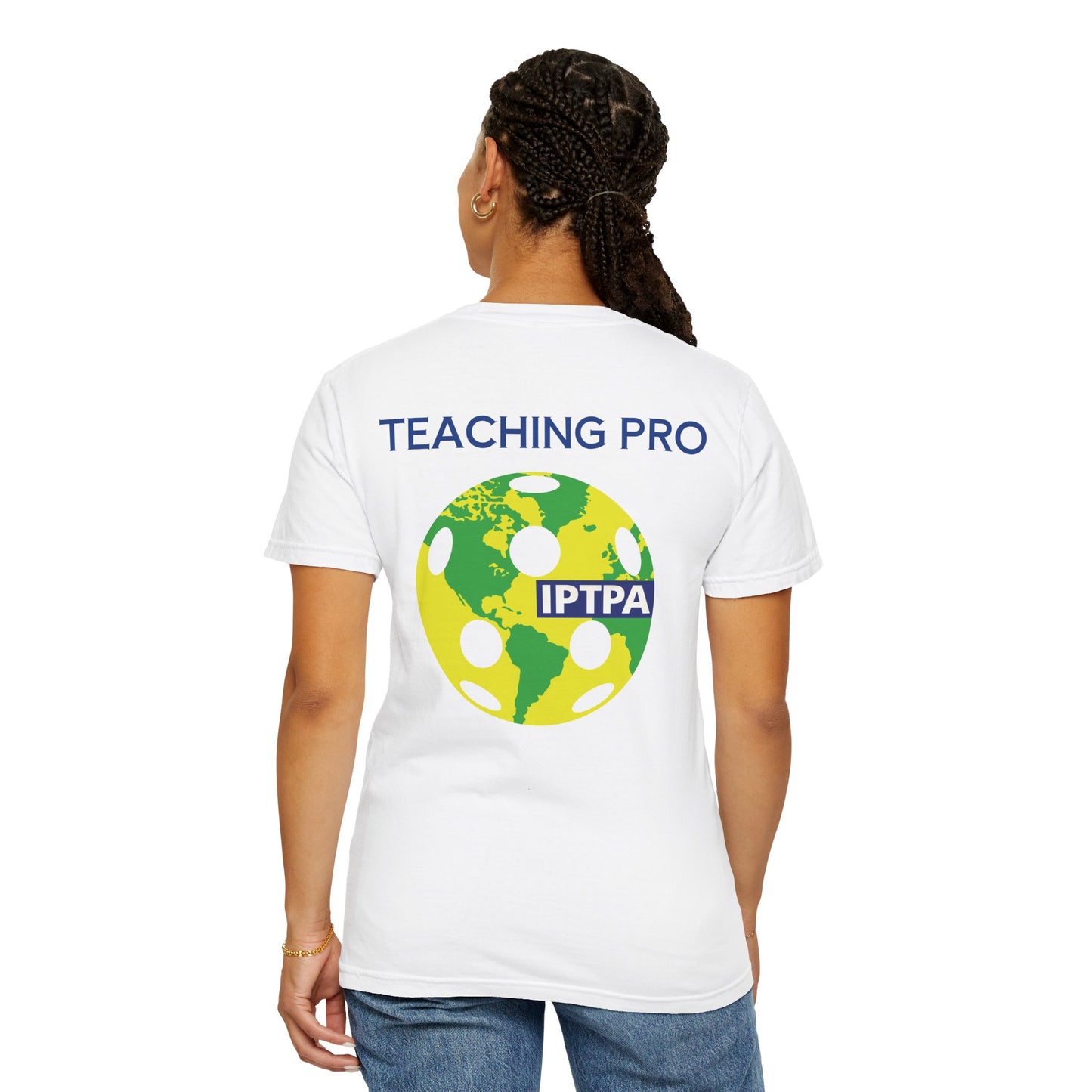IPTPA Teaching Unisex Garment-Dyed T-shirt - can customize name either side