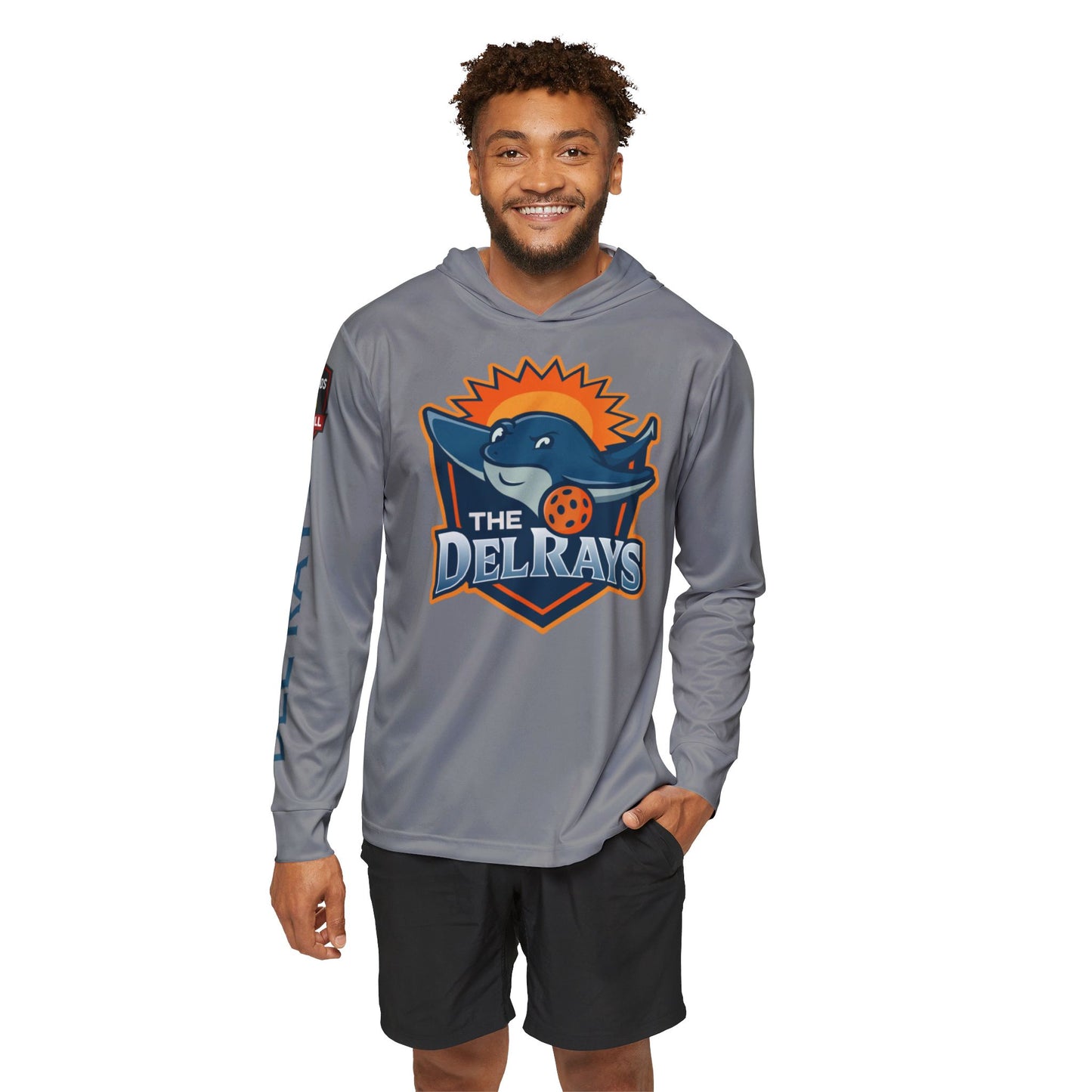 The Del Rays - Unisex SPF 50 Sports Warmup Hoodie - (add name back or sleeve)