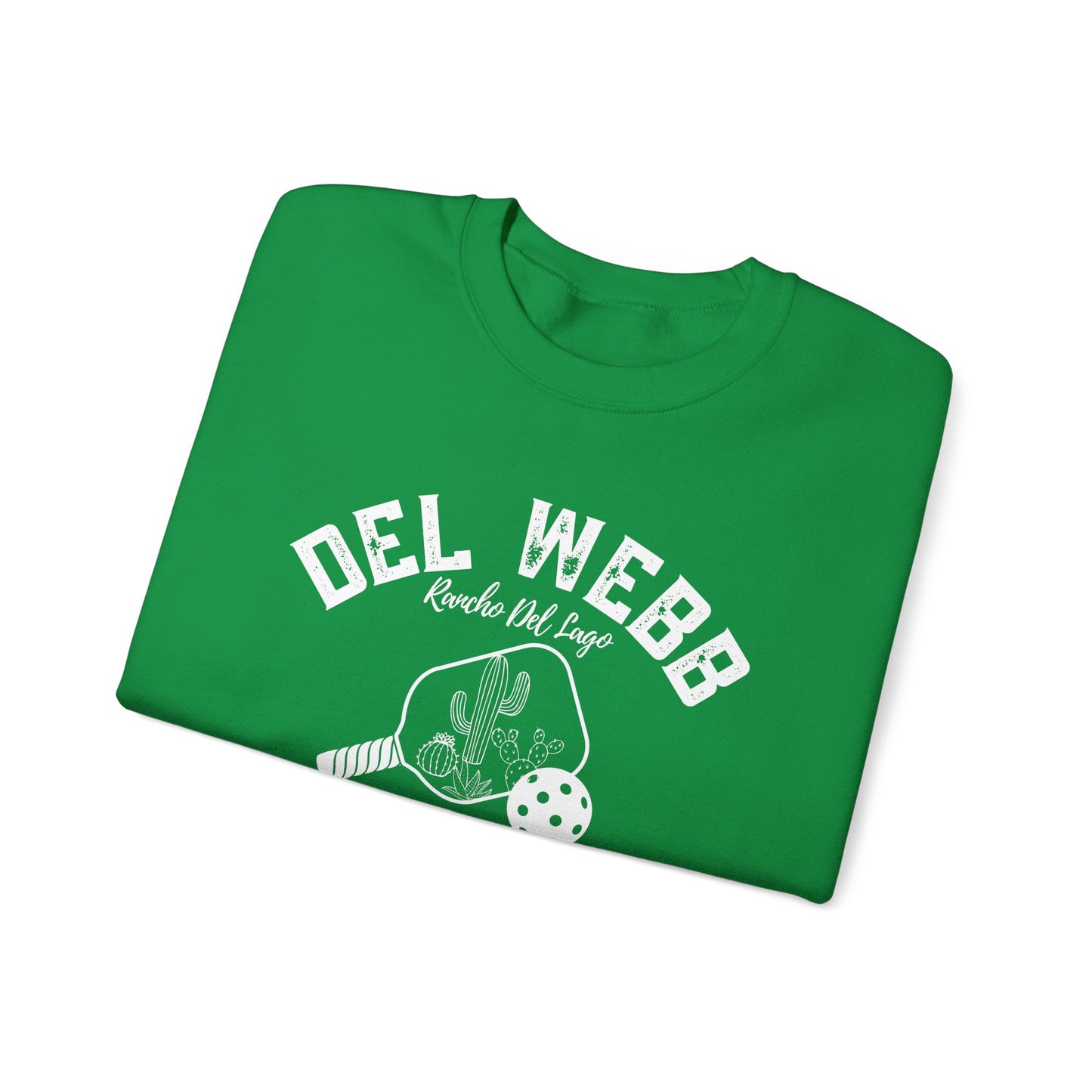 Del Webb Pickleball Beachy Style - Dink in the Desert - Unisex Crew -Can add name to sleeve with paddles