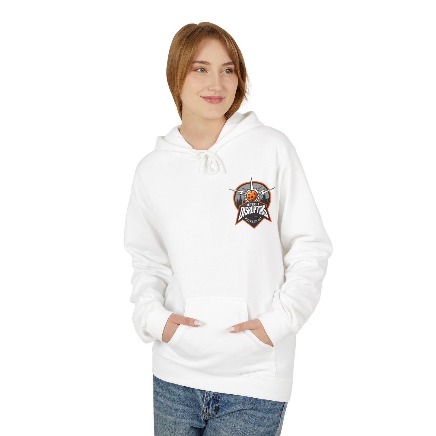 Detroit Disrupters Unisex Midweight Softstyle Fleece Hoodie